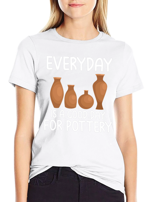 Everyday Pottery T-Shirt - Artsy Design