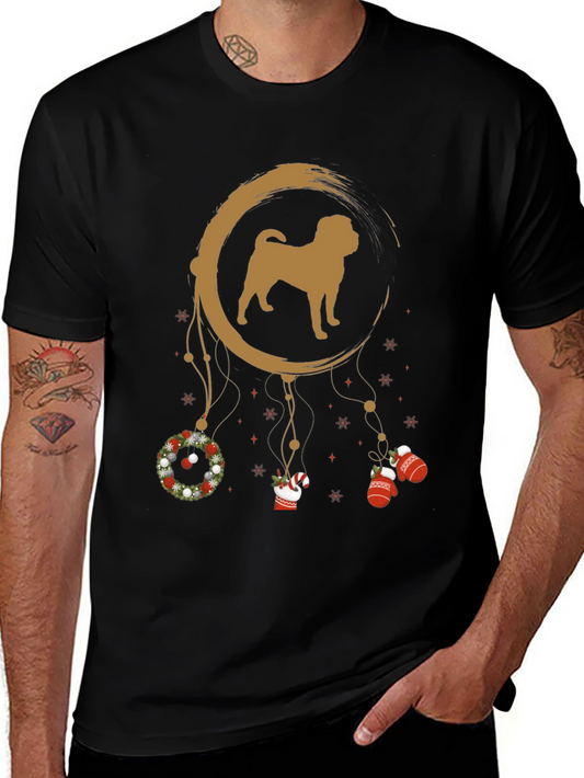 Christmas Dog Dreamcatcher T-Shirt