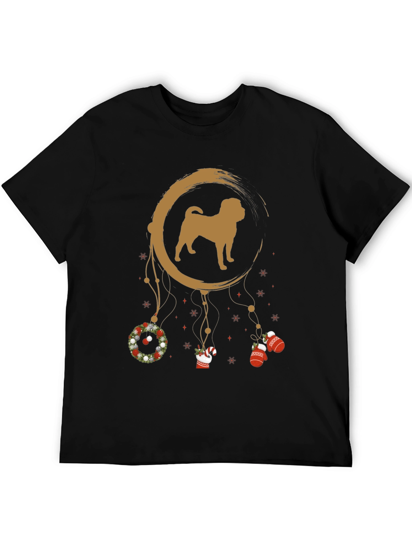 Christmas Dog Dreamcatcher T-Shirt