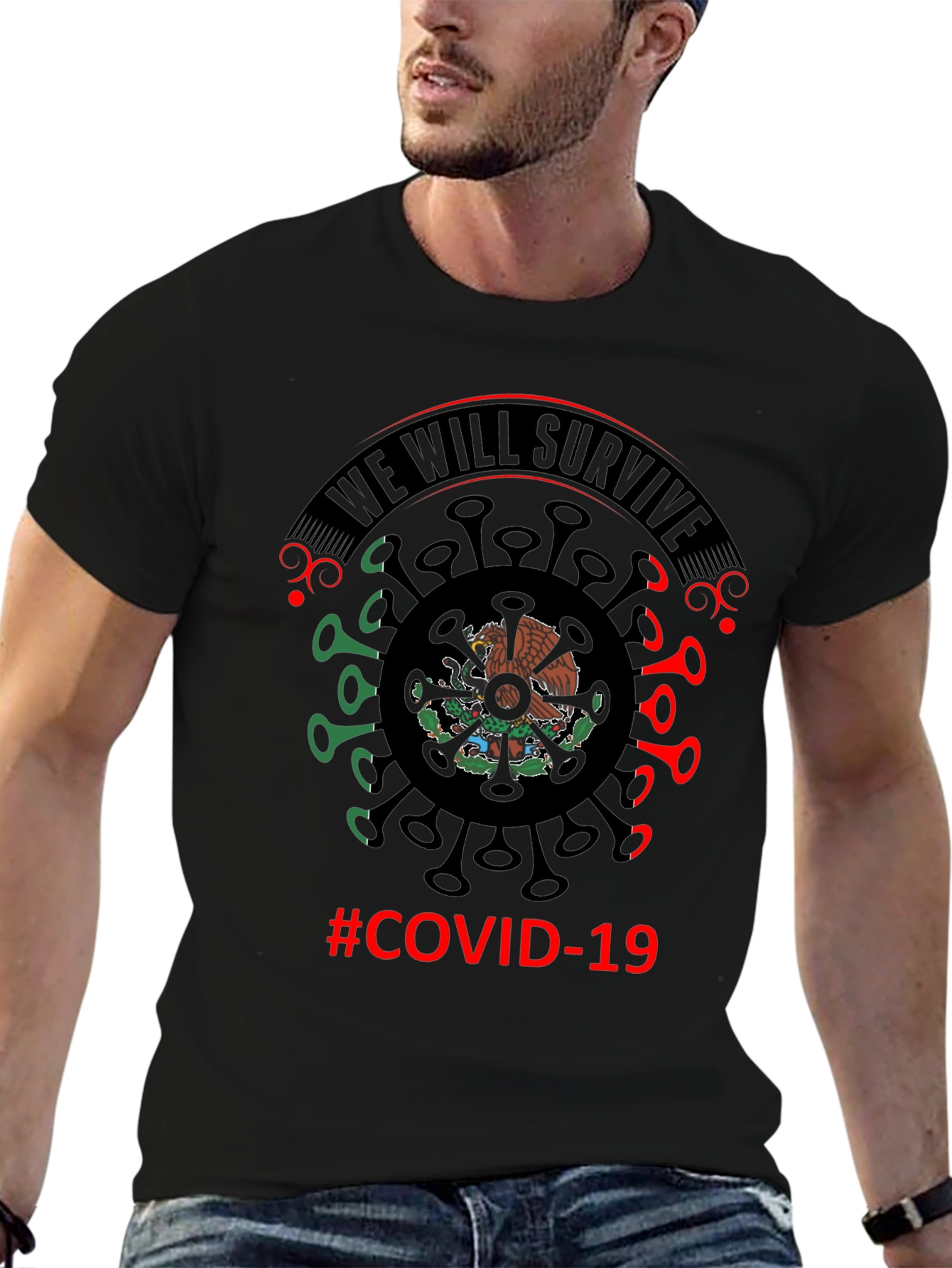 We Will Survive Mexico COVID-19 T-Shirt