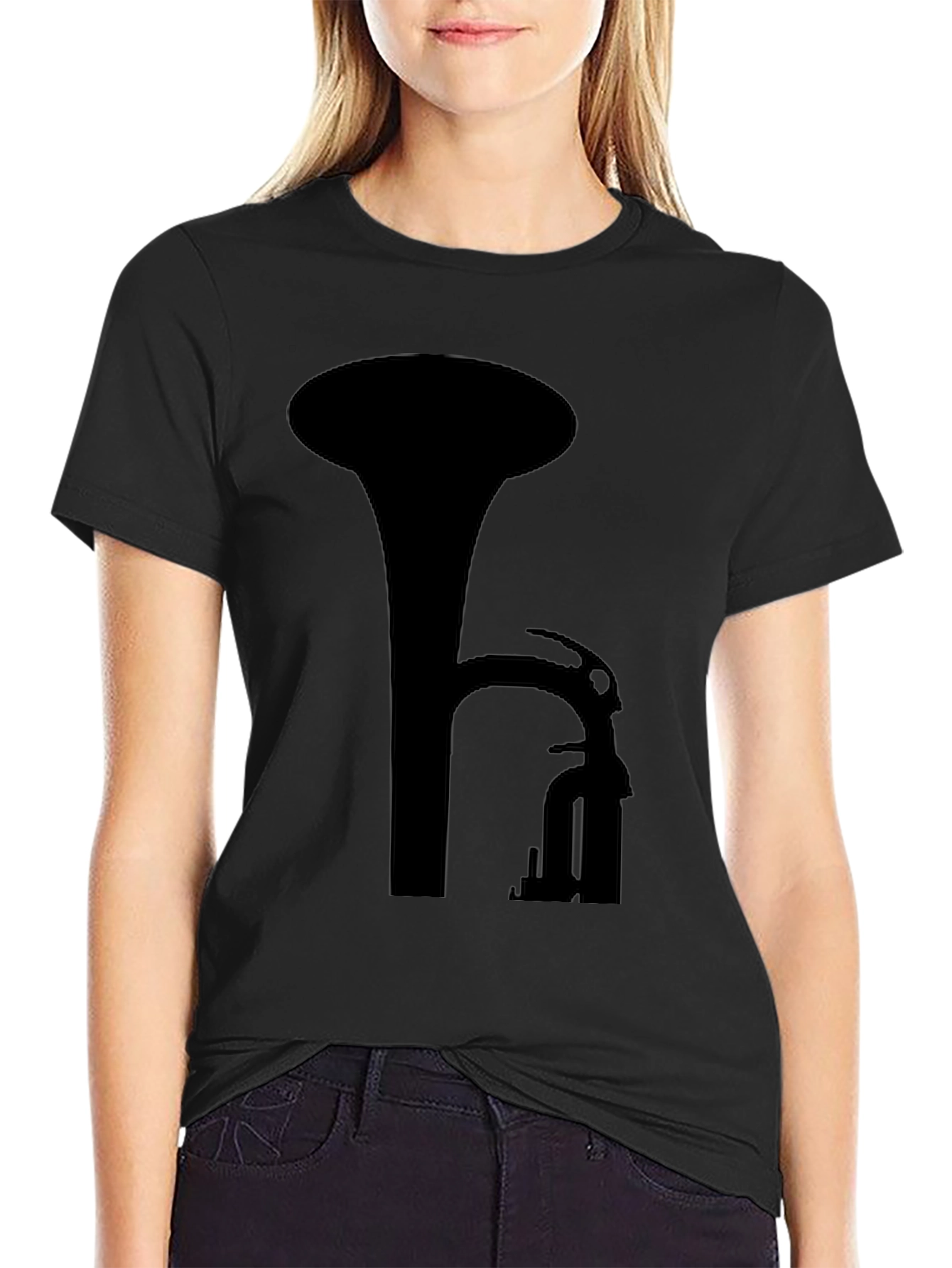 Music Instrument Silhouette T-Shirt