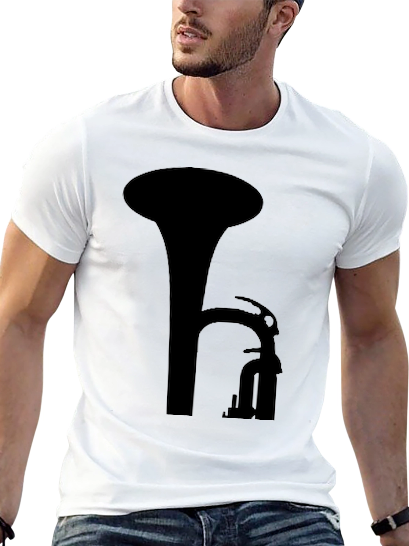 Music Instrument Silhouette T-Shirt