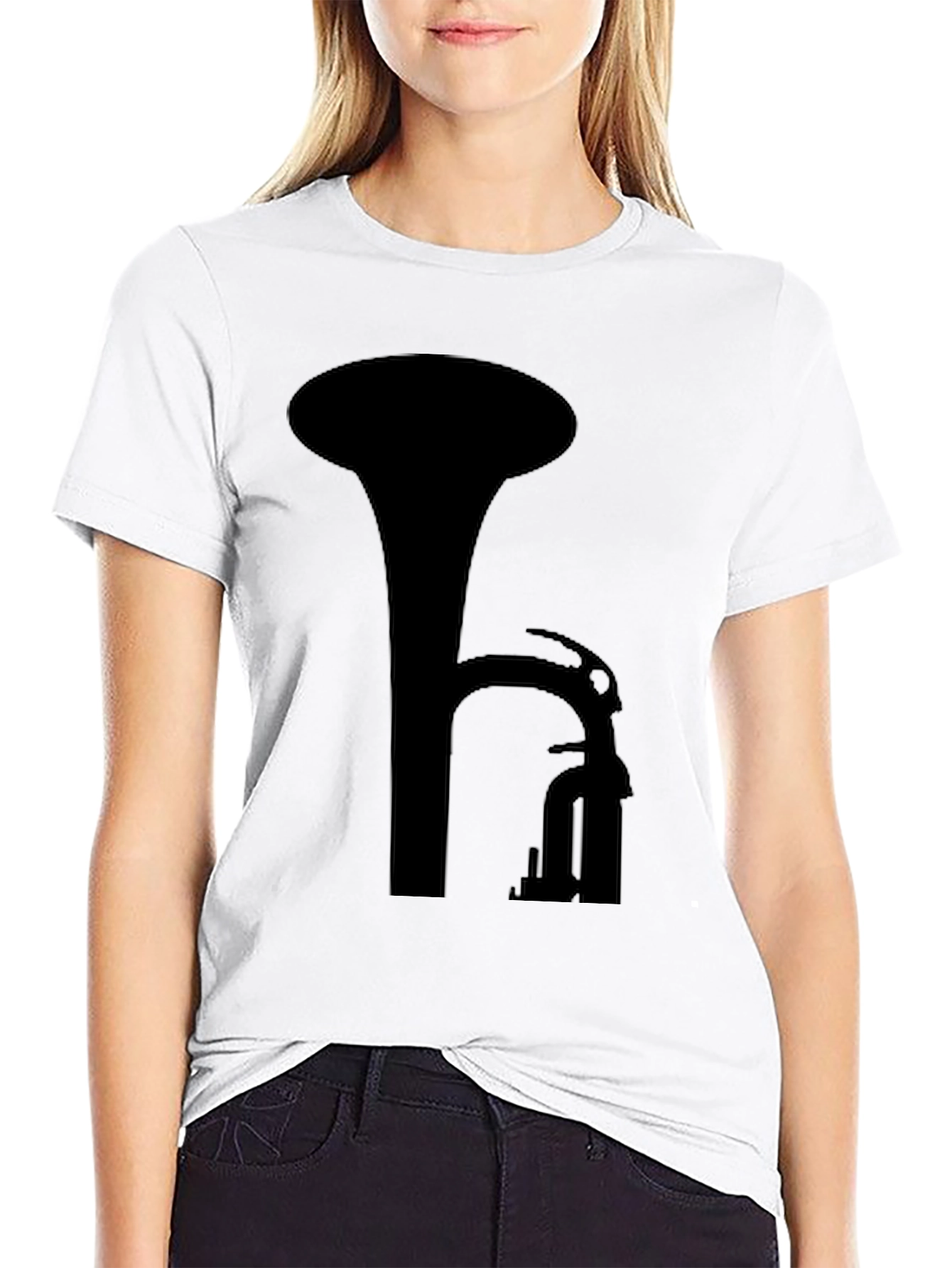 Music Instrument Silhouette T-Shirt