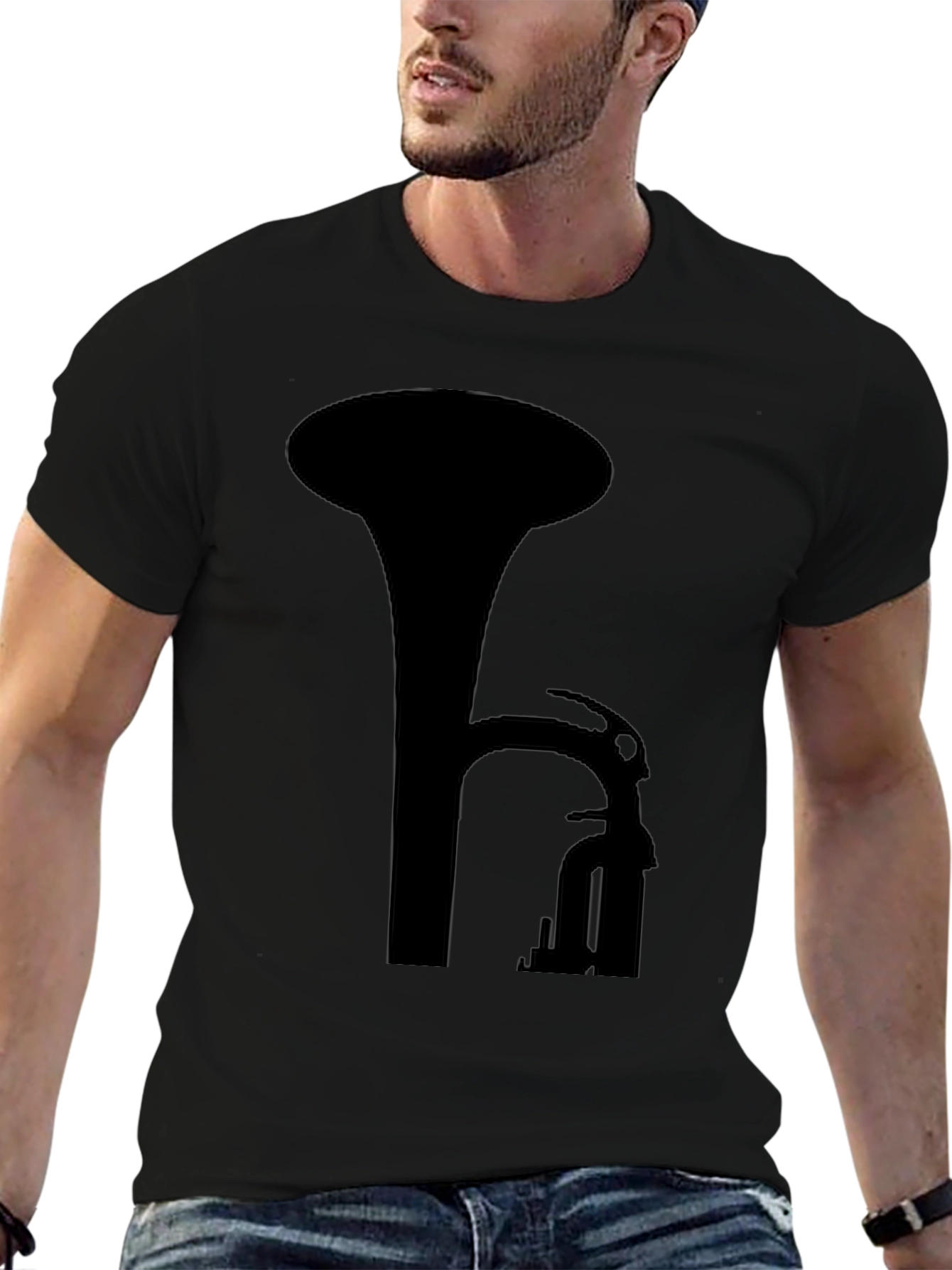 Music Instrument Silhouette T-Shirt
