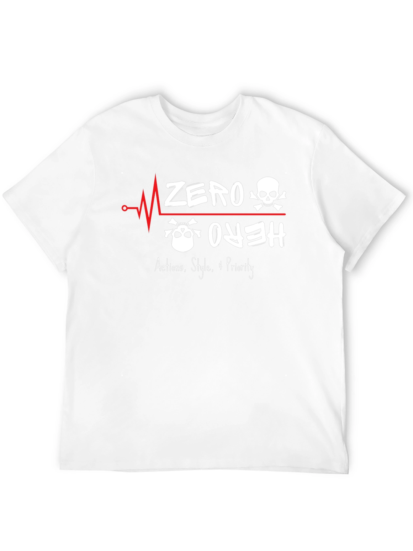 Zero Ouch Hero T-Shirt - Funny Graphic Tee