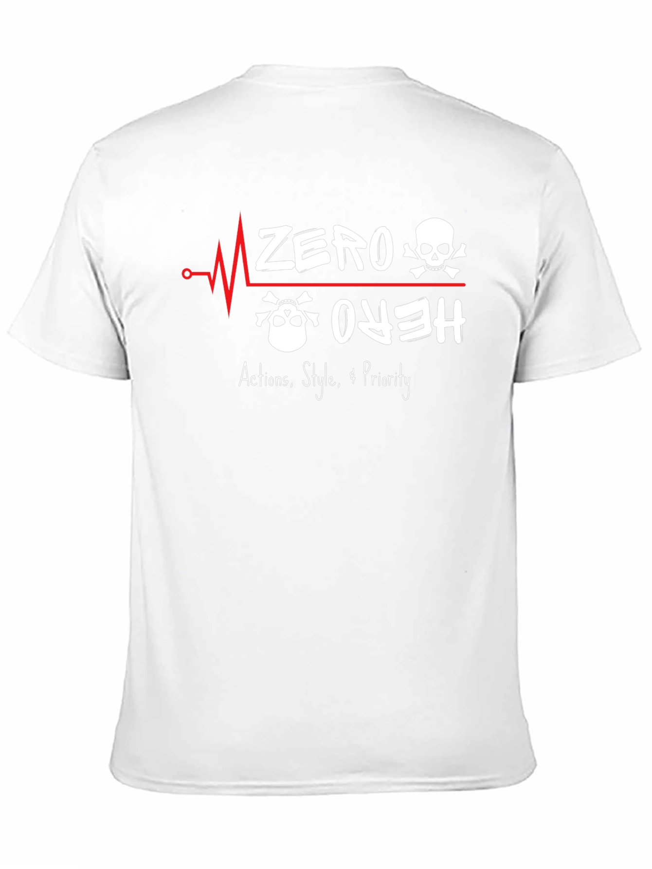 Zero Ouch Hero T-Shirt - Funny Graphic Tee