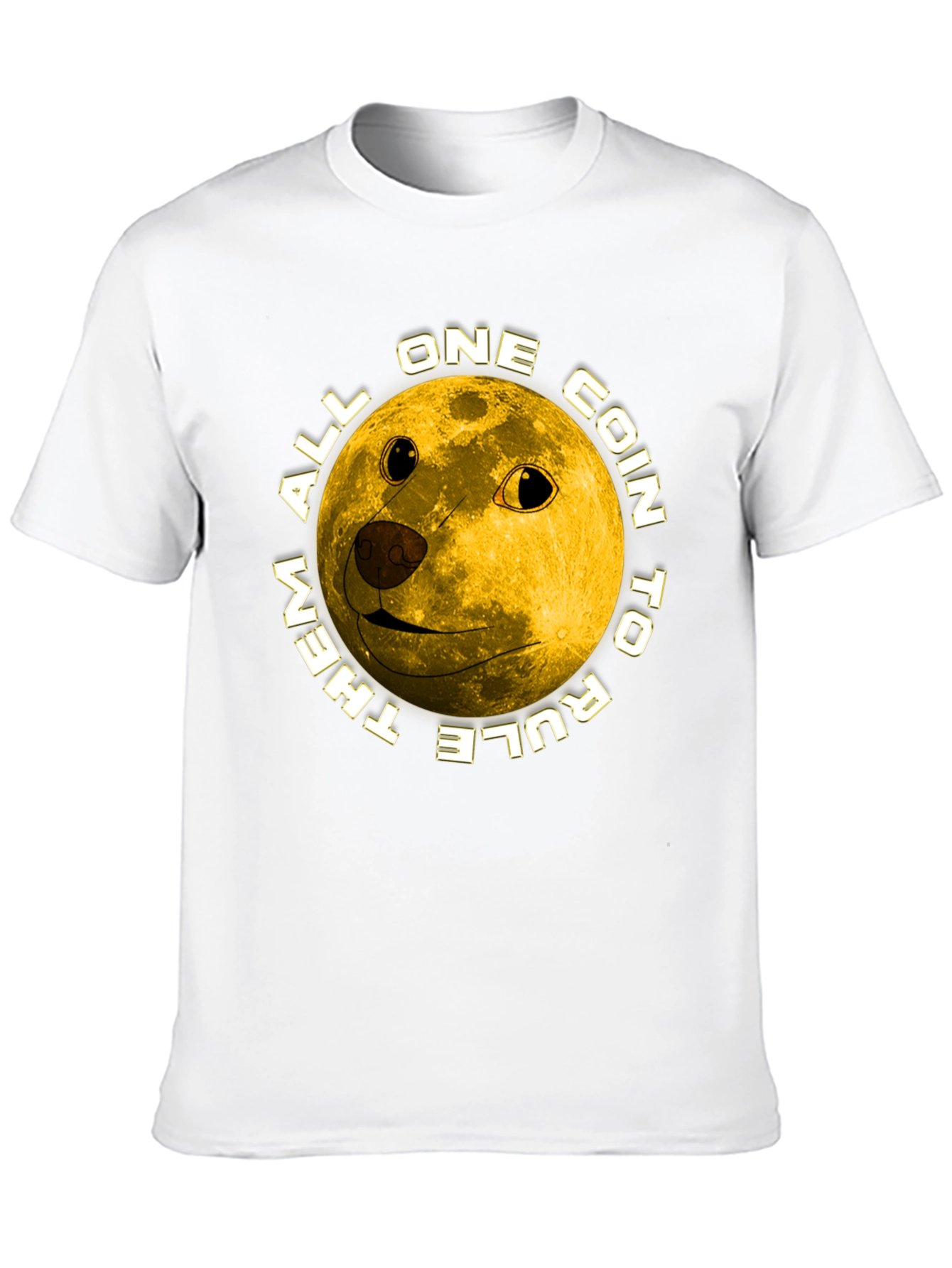 Doge Moon All Coin T-Shirt