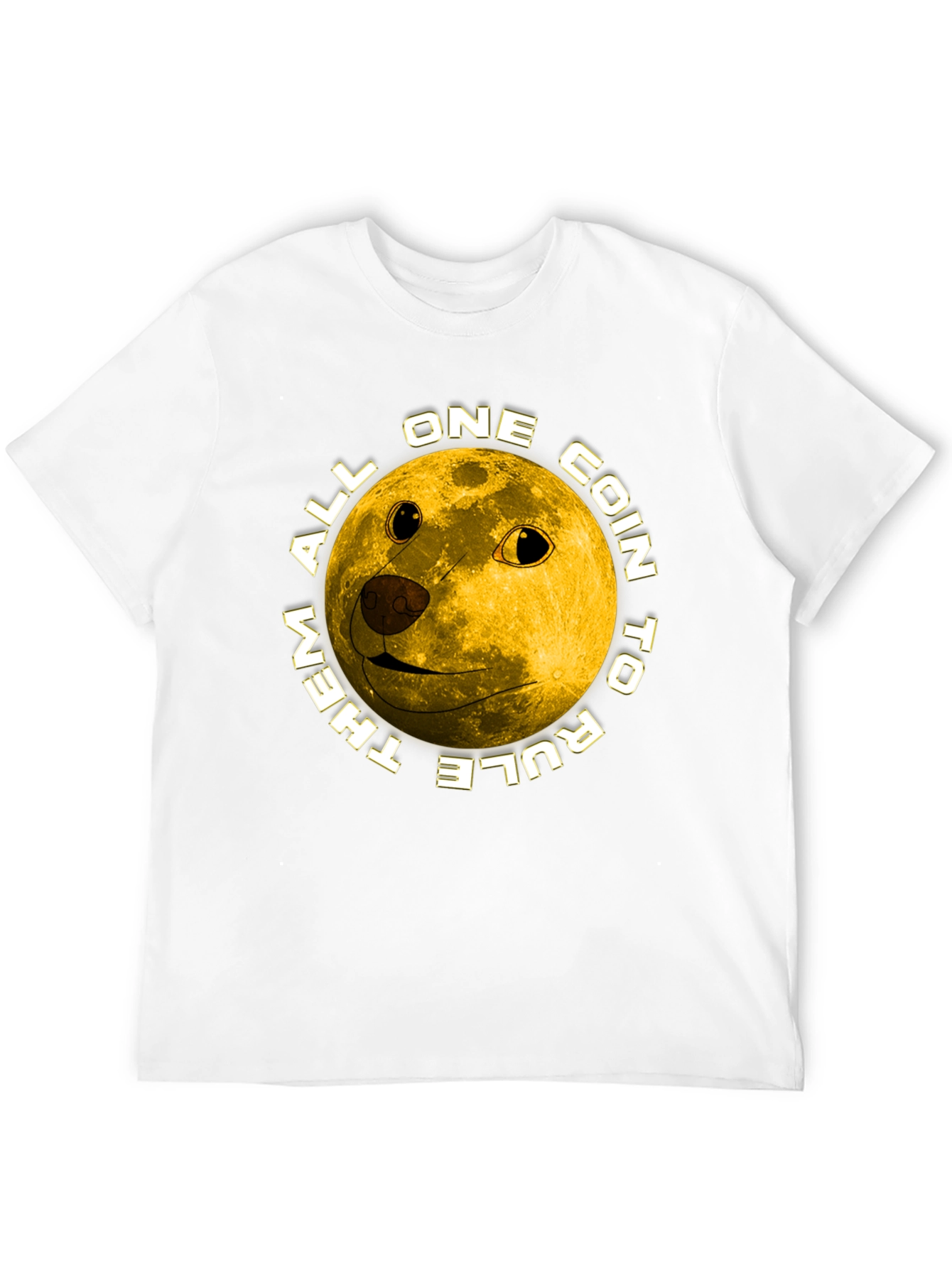 Doge Moon All Coin T-Shirt