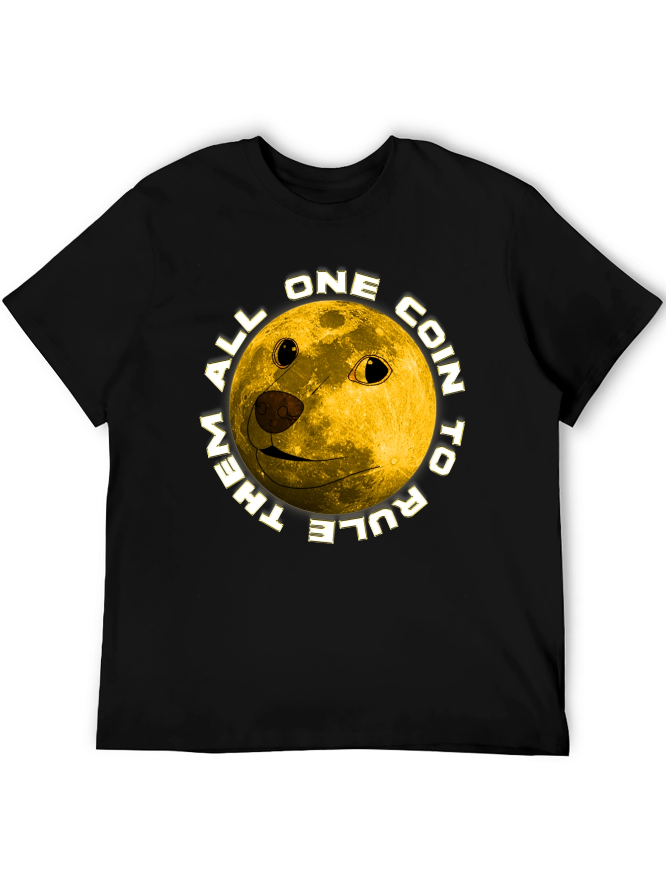 Doge Moon All Coin T-Shirt
