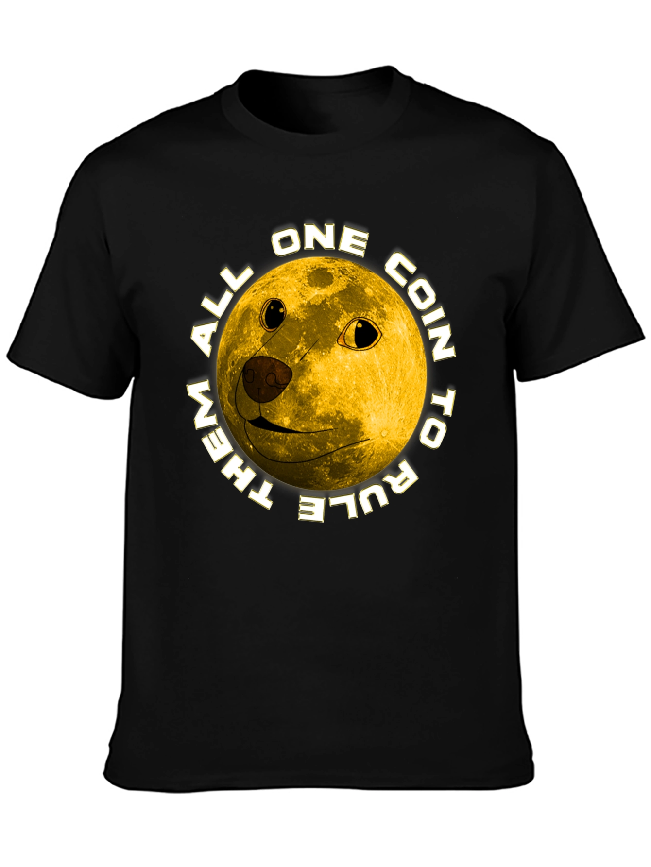 Doge Moon All Coin T-Shirt