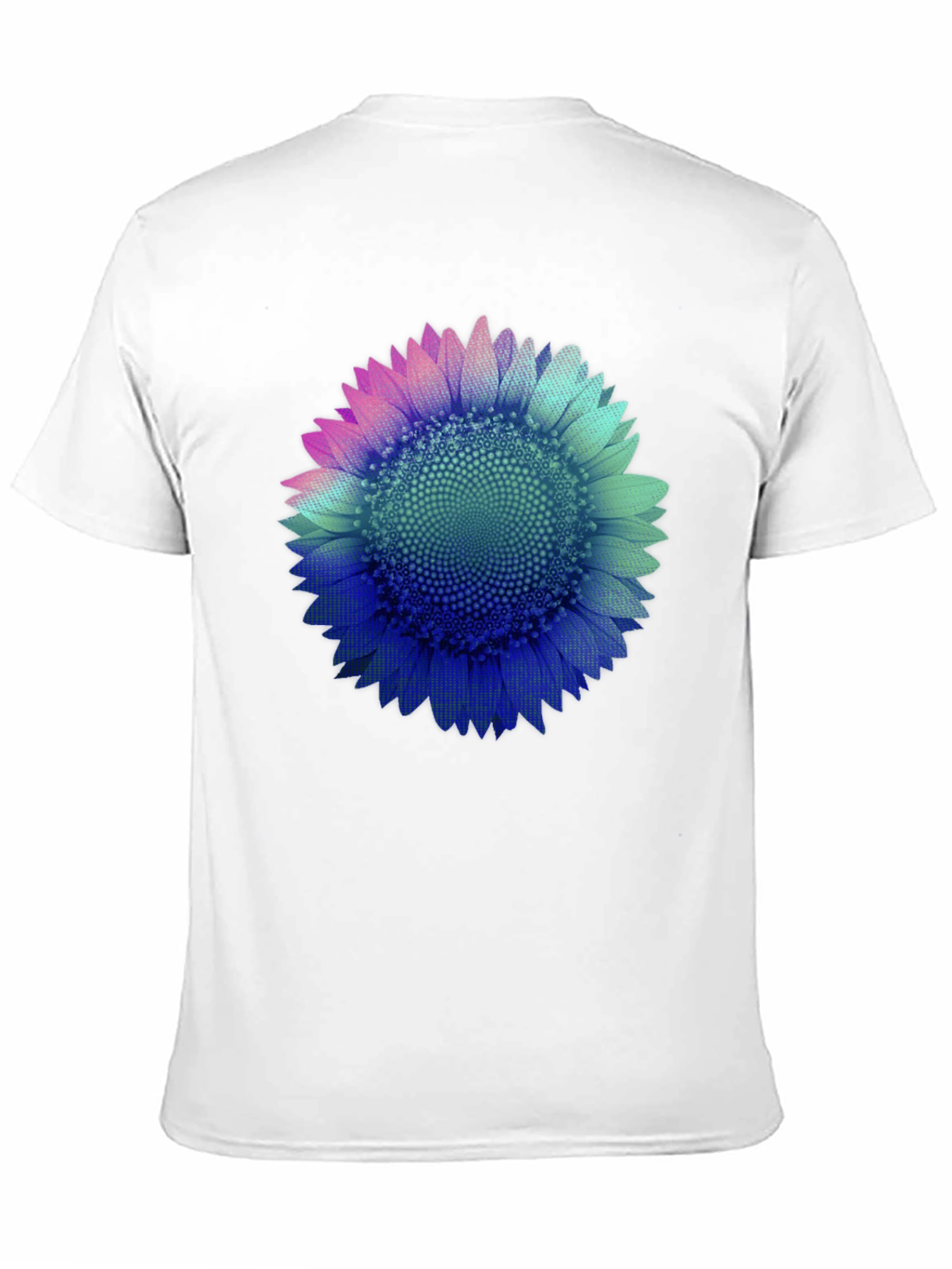 Sunflower Graphic Print Black Tee