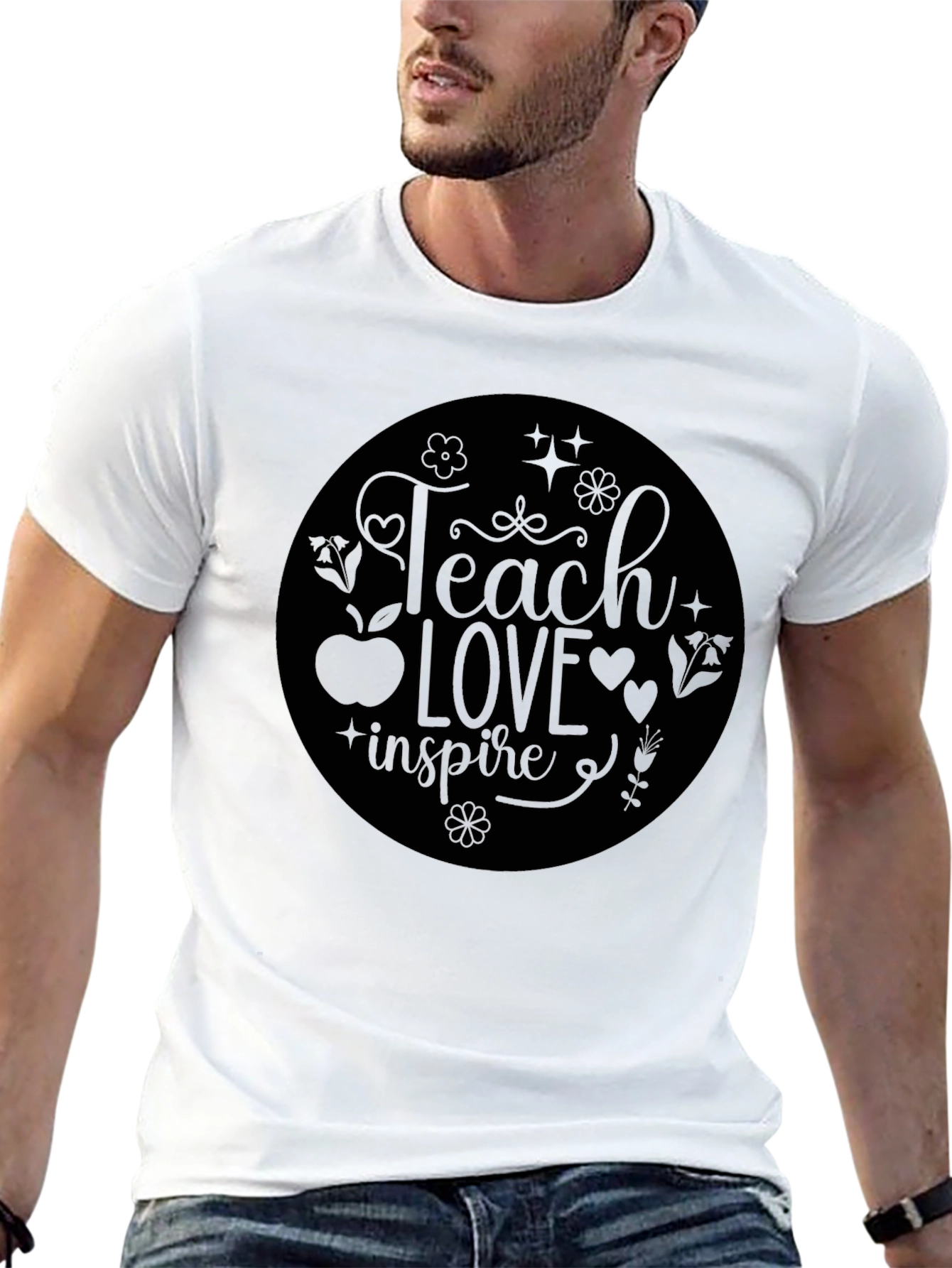 Teach Love Inspire Black T-Shirt