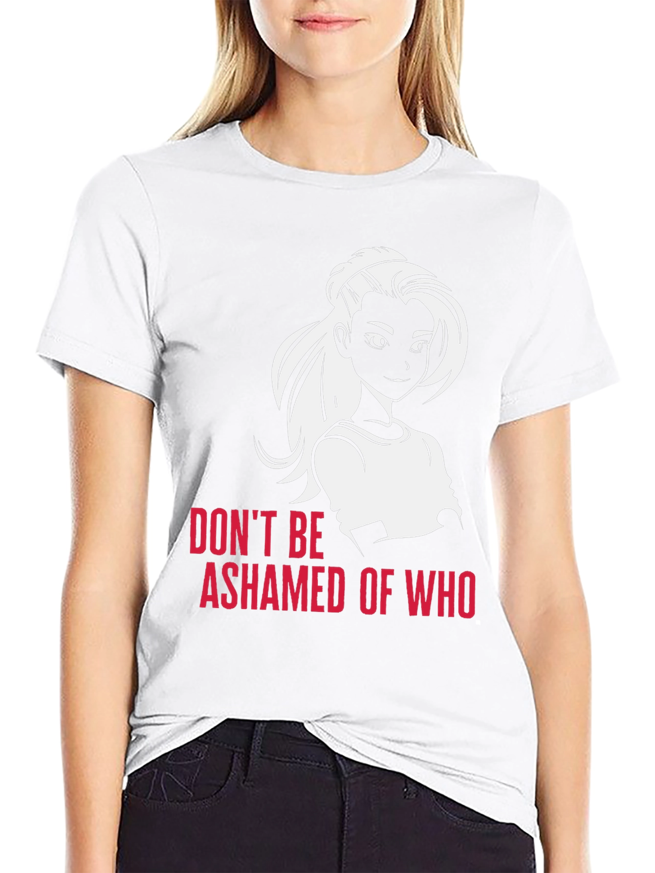 Empowering Graphic Tee: Dont Be Ashamed T-Shirt