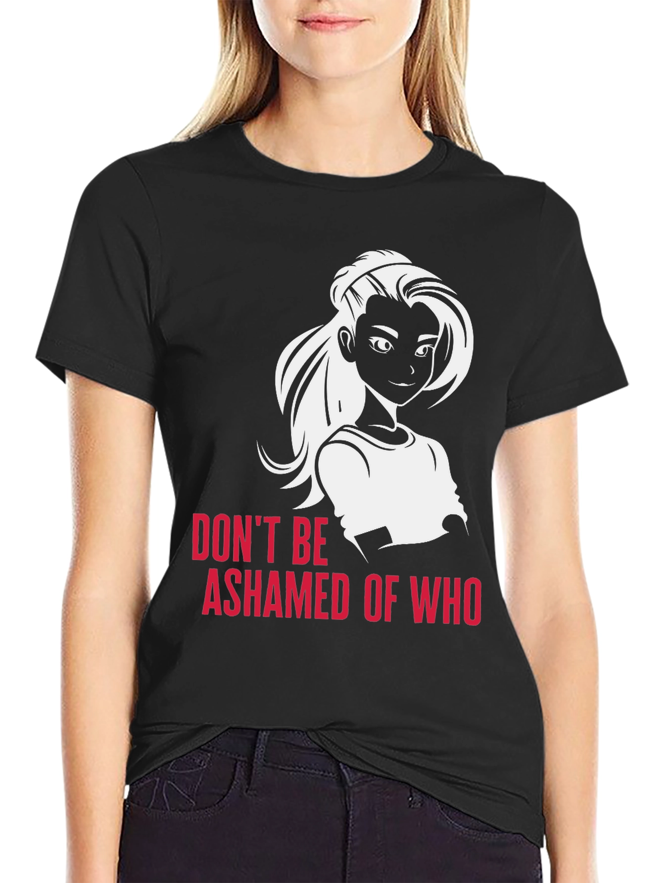 Empowering Graphic Tee: Dont Be Ashamed T-Shirt