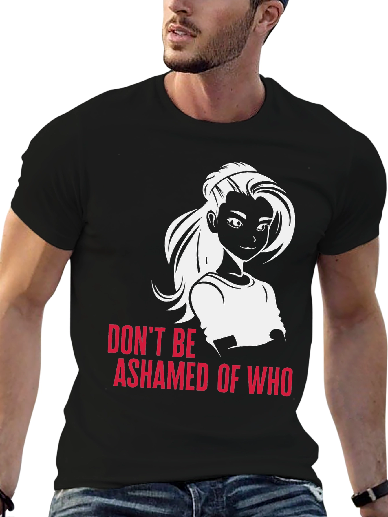 Empowering Graphic Tee: Dont Be Ashamed T-Shirt