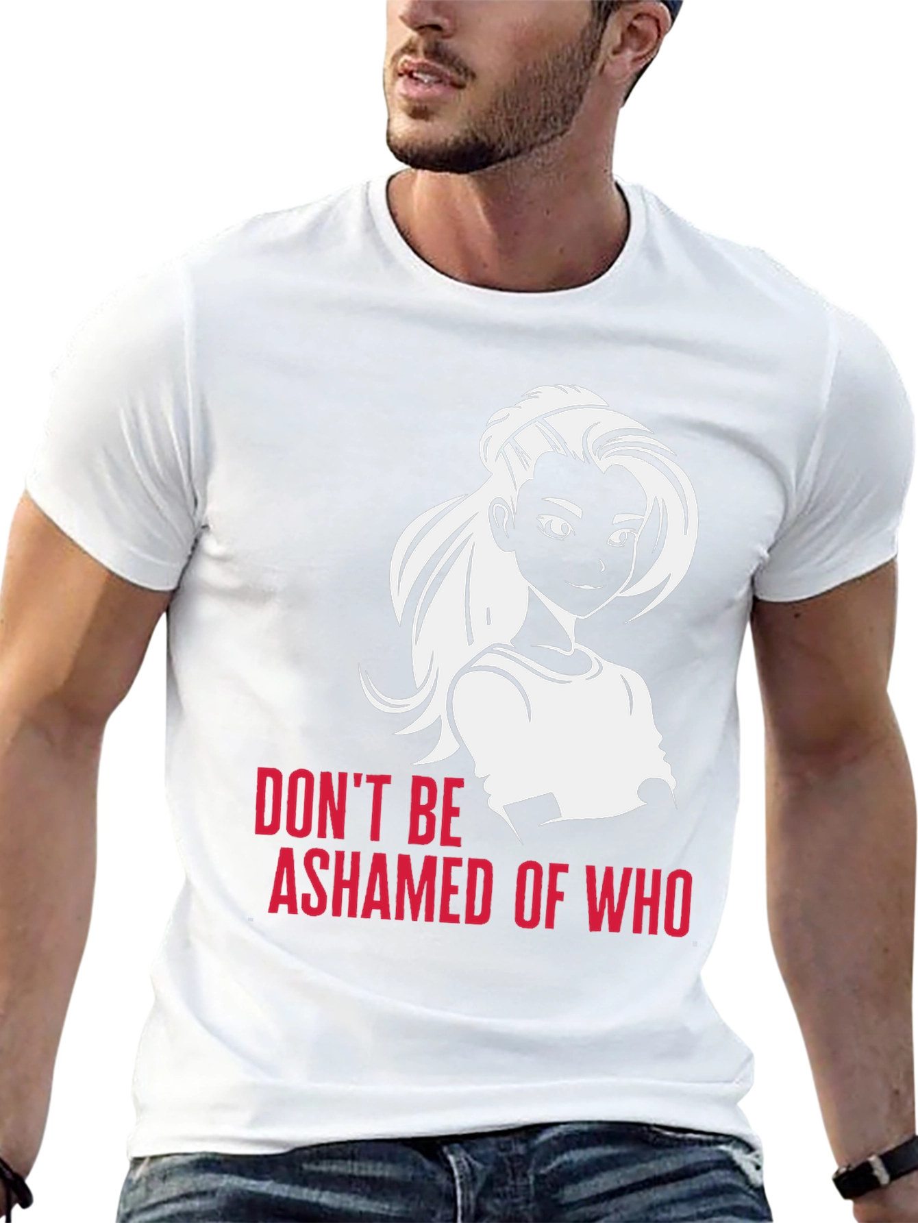 Empowering Graphic Tee: Dont Be Ashamed T-Shirt