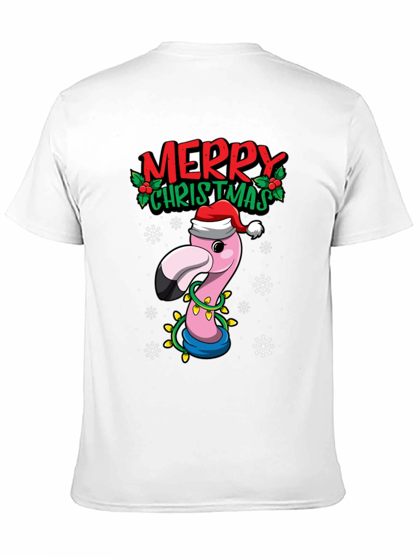Christmas Flamingo T-Shirt: Festive Holiday Tee