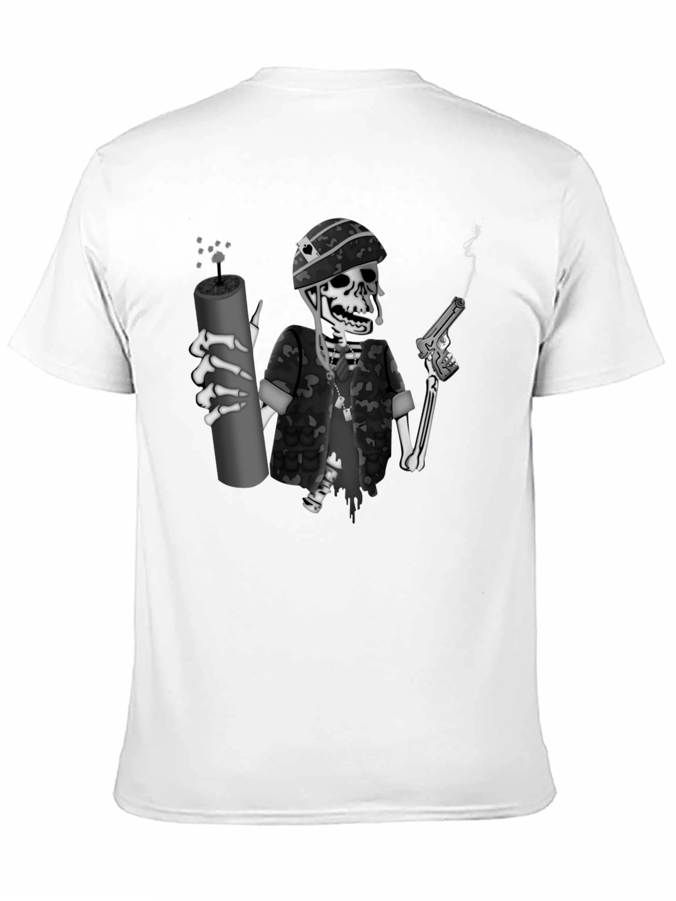 Grim Soldier Graphic Tee