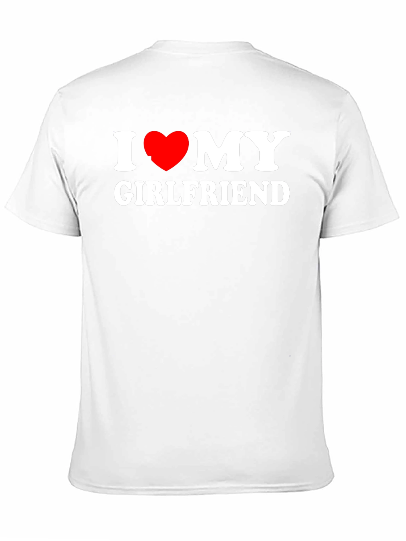 I Heart My Girlfriend Black T-Shirt