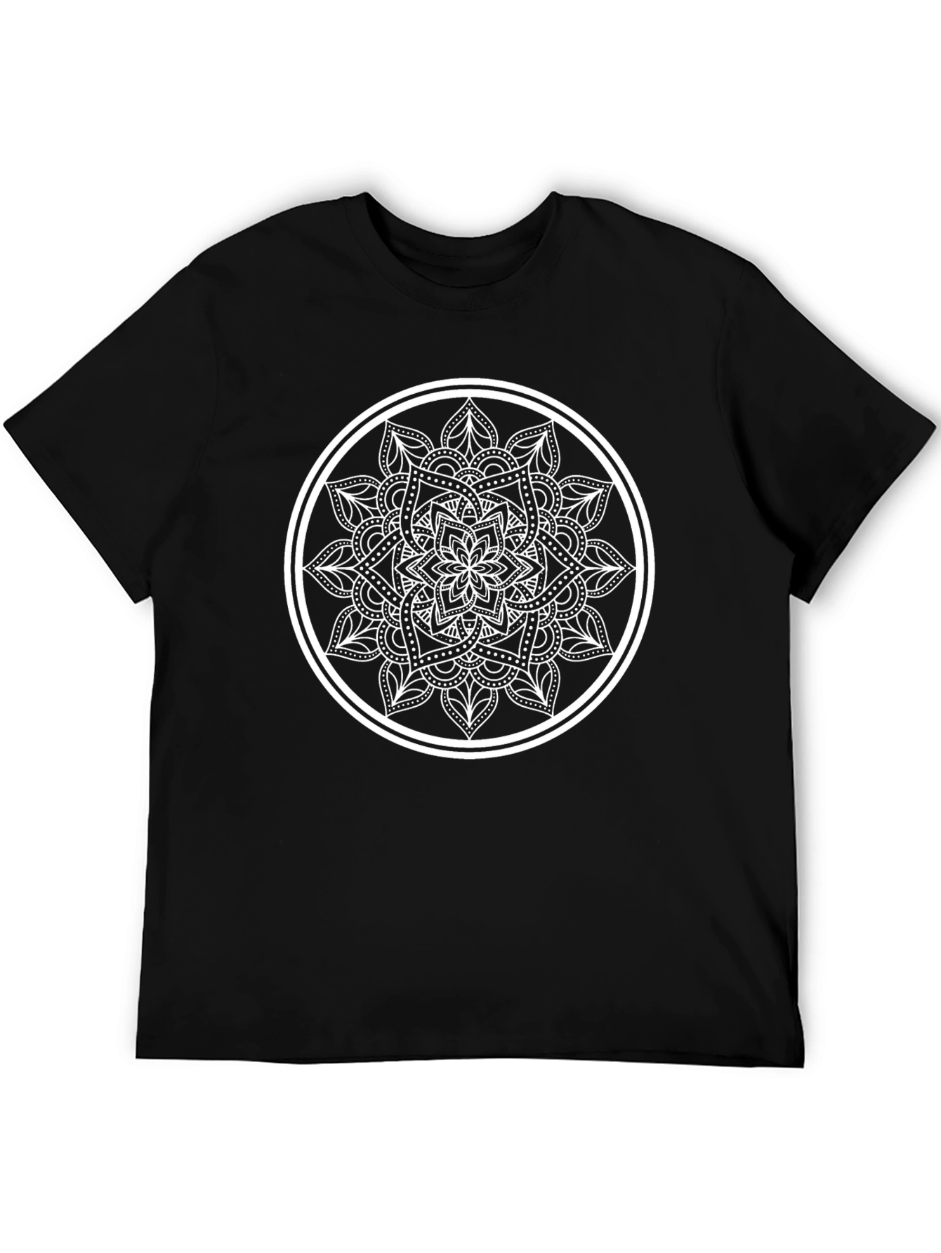 Black Mandala Graphic Tee