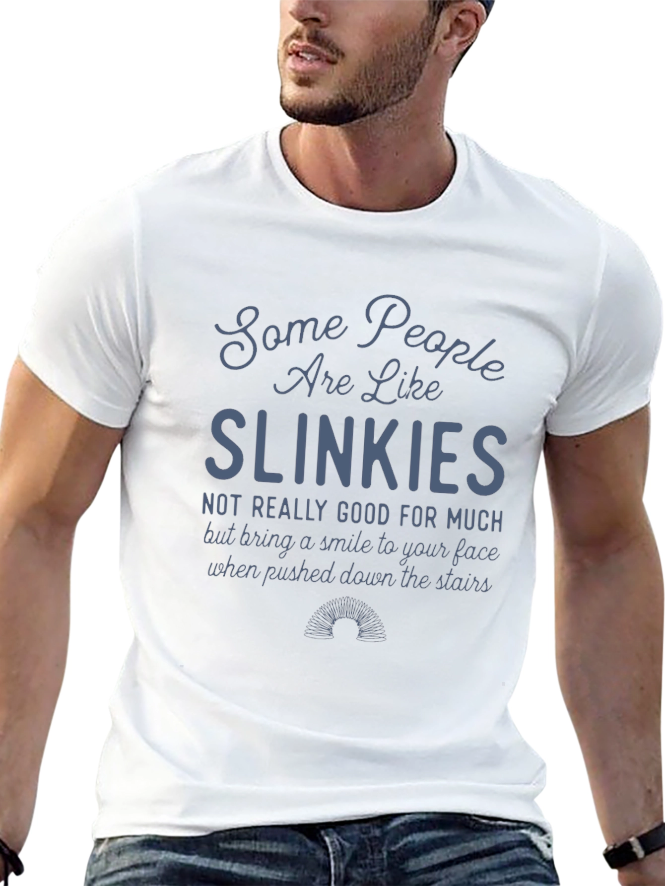 Slinkies T-Shirt Funny Sarcastic Tee