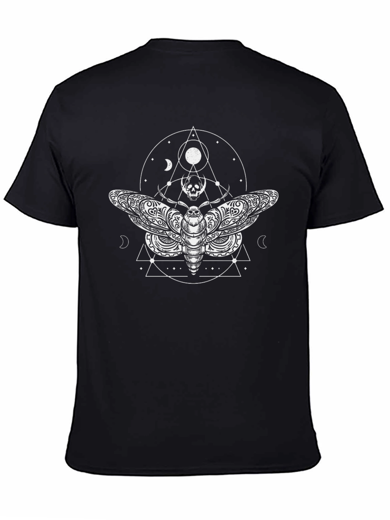 Moth & Skull Graphic Tee