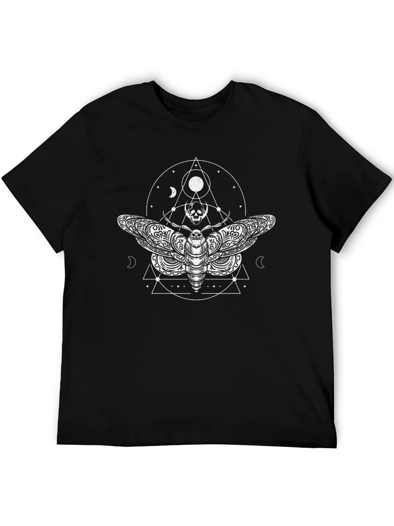 Moth & Skull Graphic Tee