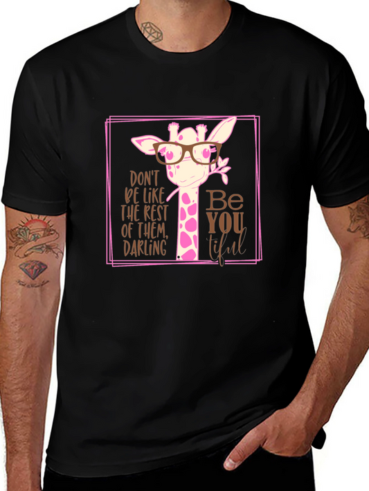 Giraffe Be-YOU-tiful Graphic Tee