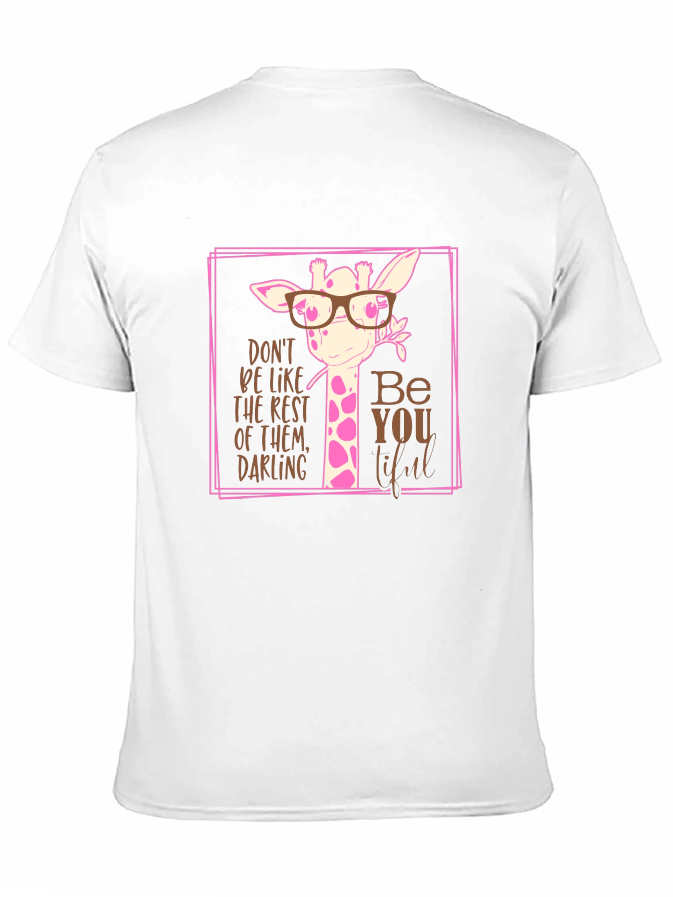 Giraffe Be-YOU-tiful Graphic Tee