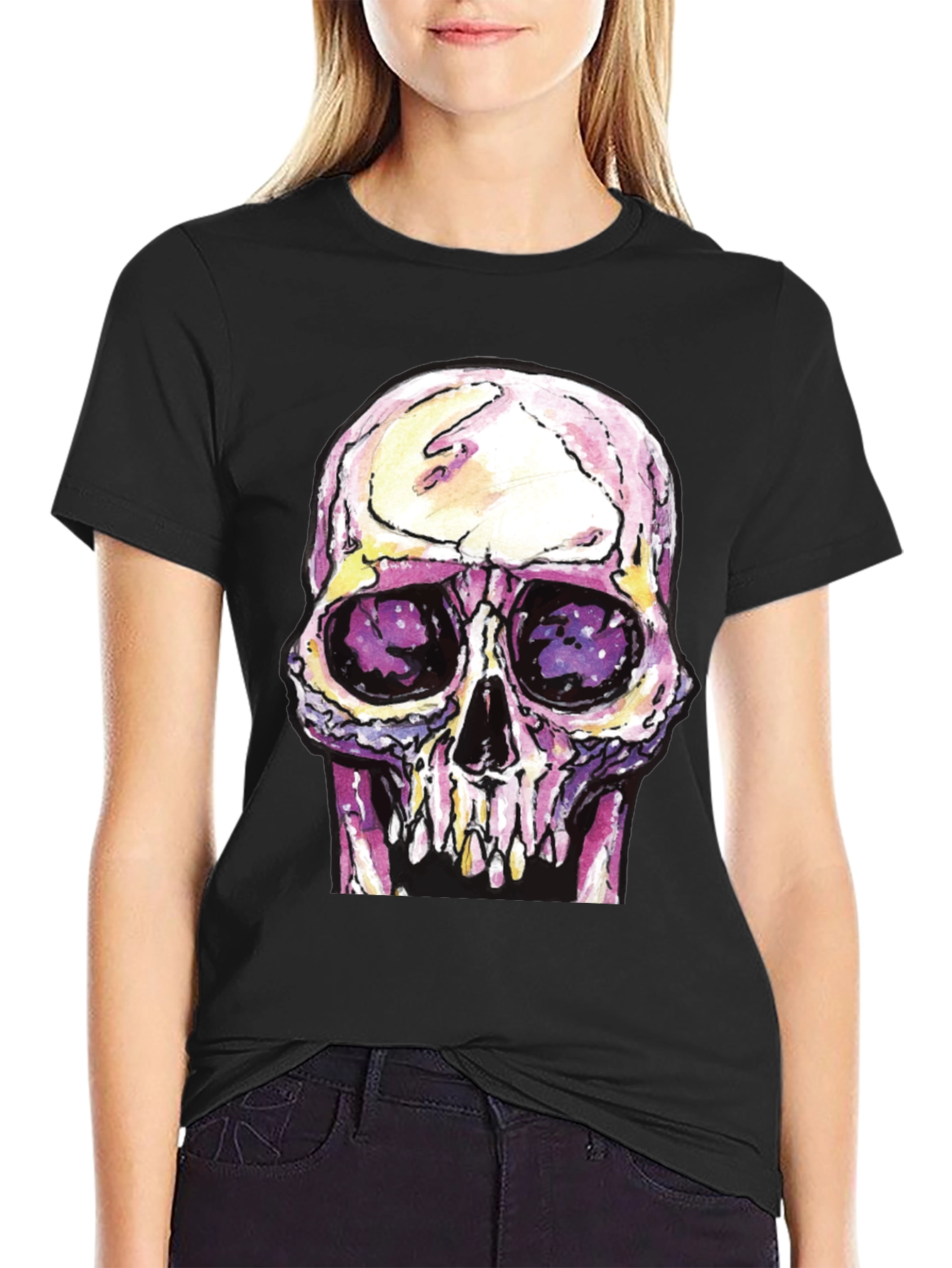 Skull Graphic T-Shirt - Dark and Edgy Design