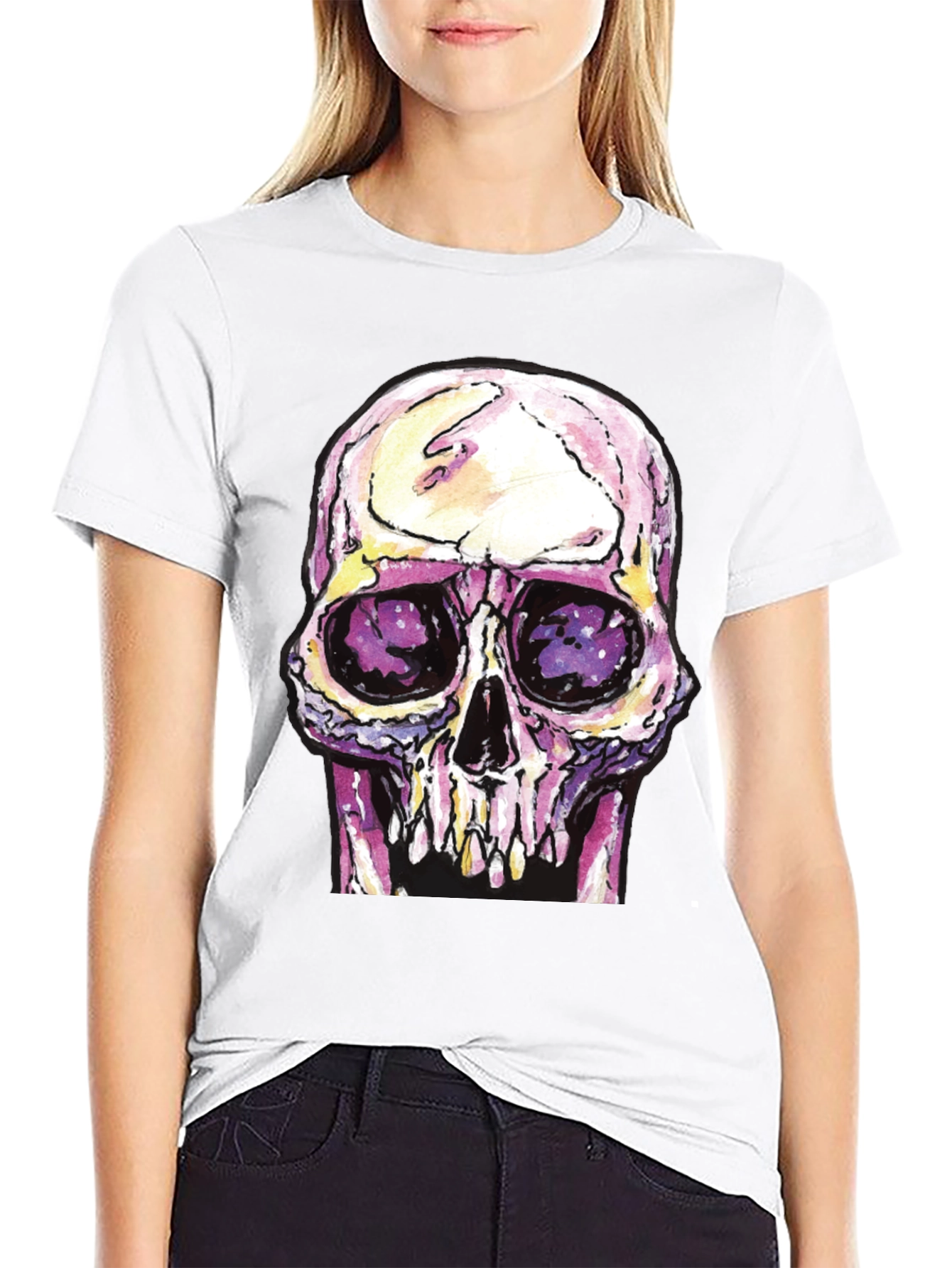 Skull Graphic T-Shirt - Dark and Edgy Design