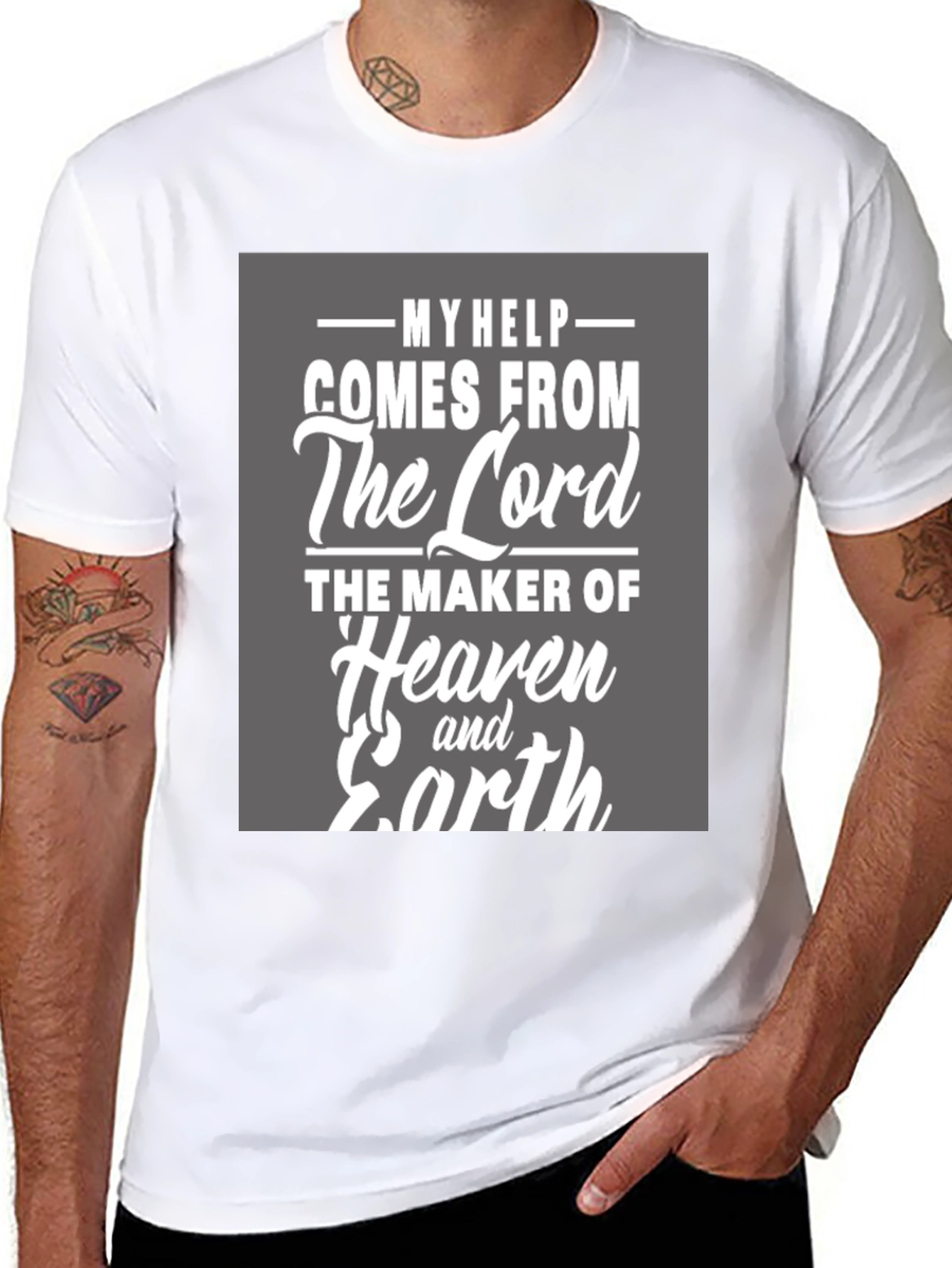 My Help Comes From the Lord T-Shirt