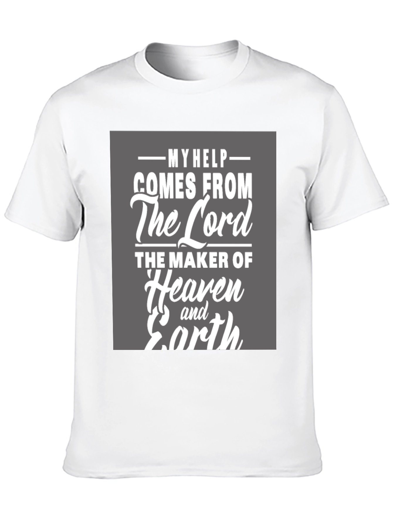 My Help Comes From the Lord T-Shirt