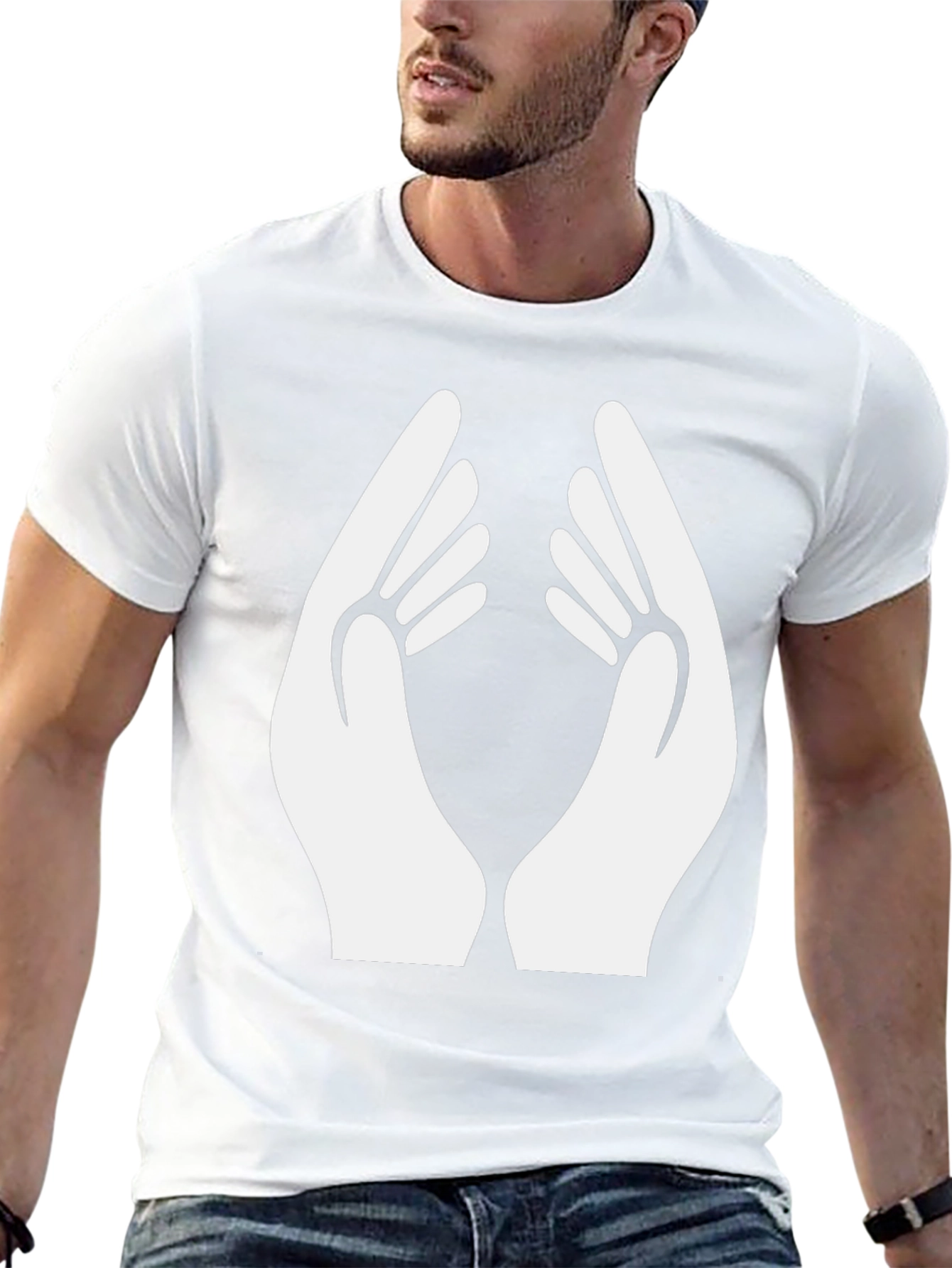 Praying Hands Graphic Tee