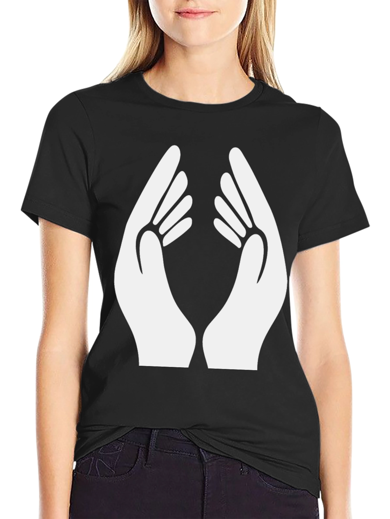 Praying Hands Graphic Tee