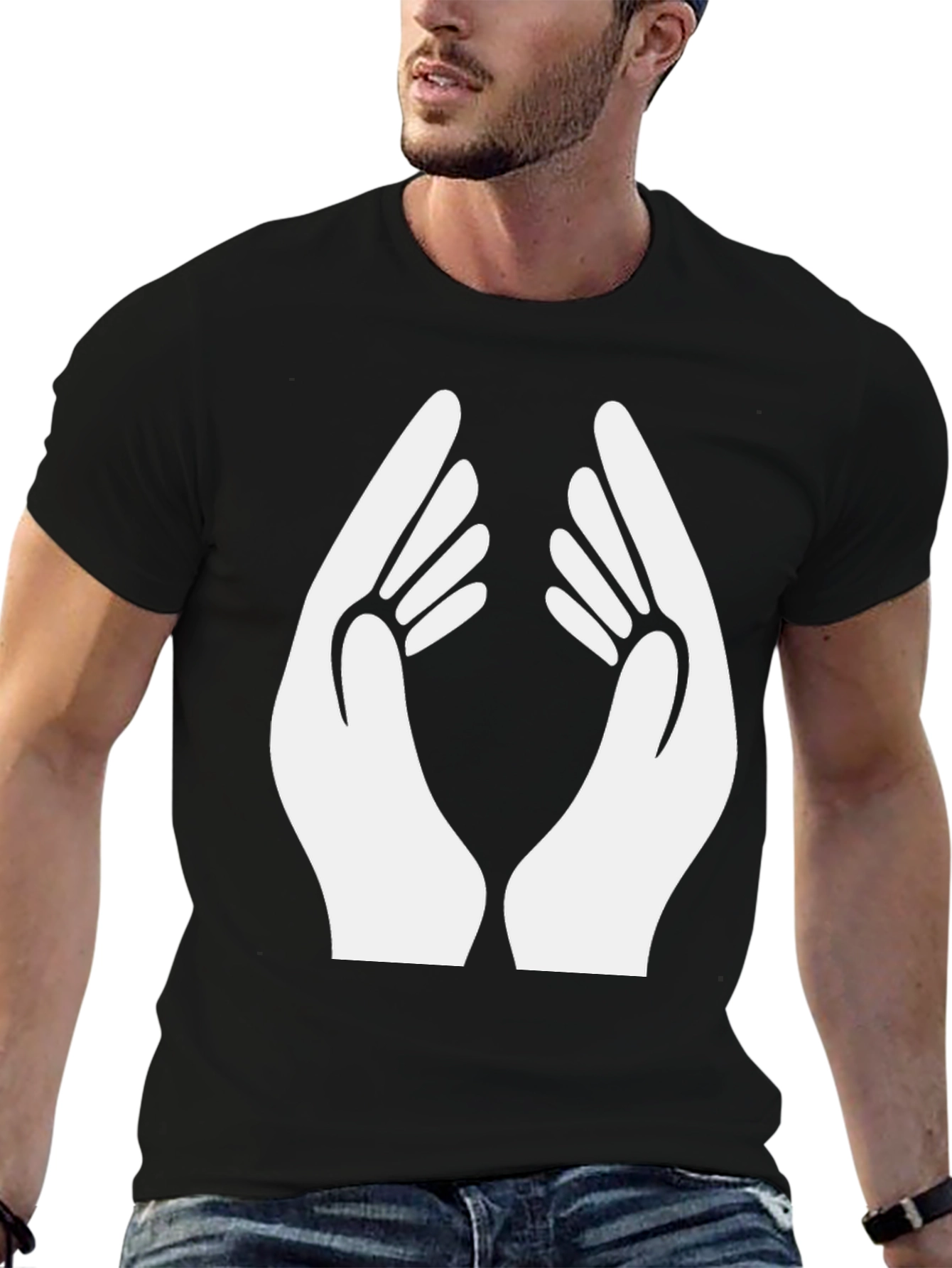 Praying Hands Graphic Tee