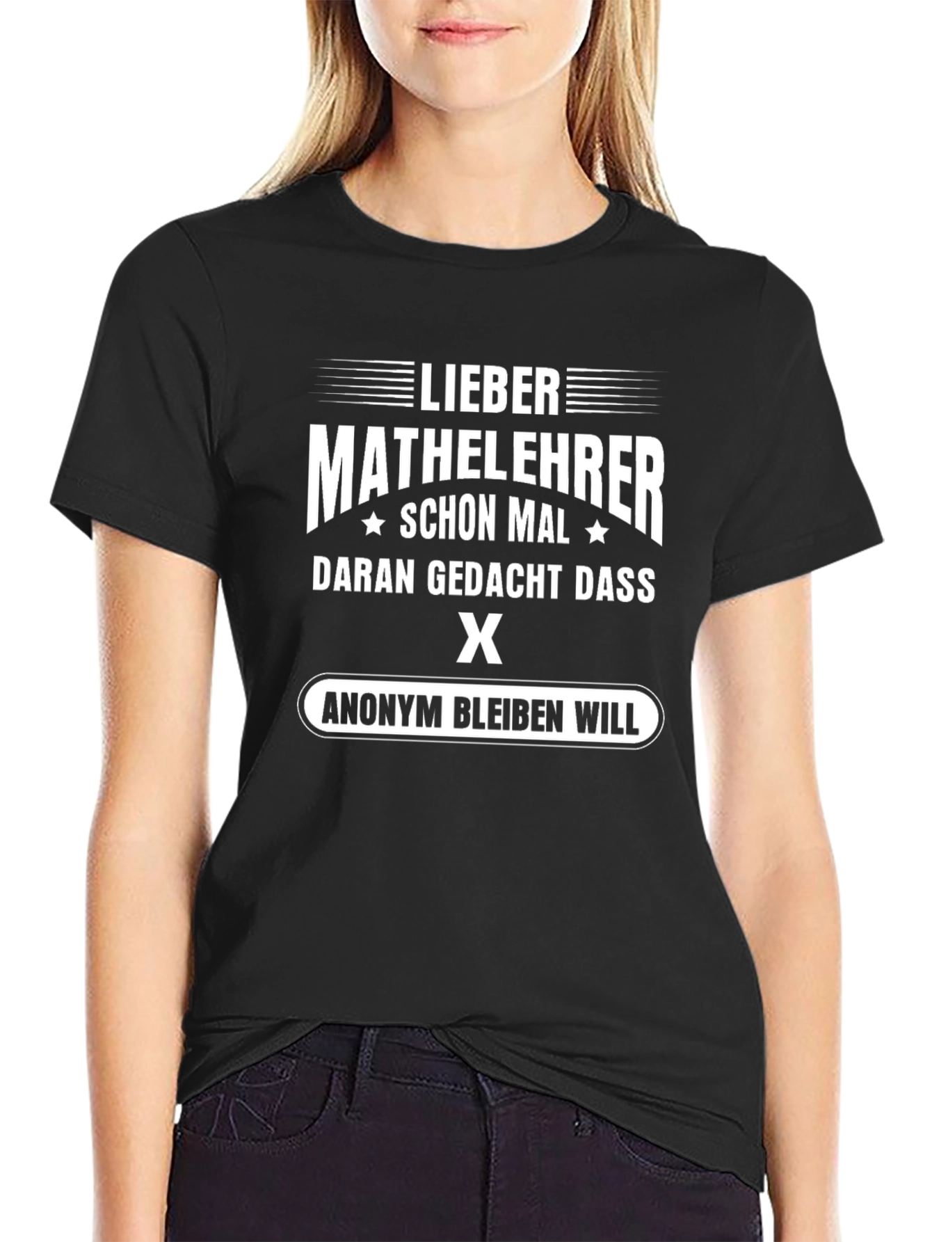 Lieber Mathelehrer T-Shirt - Anonymous Math Teacher