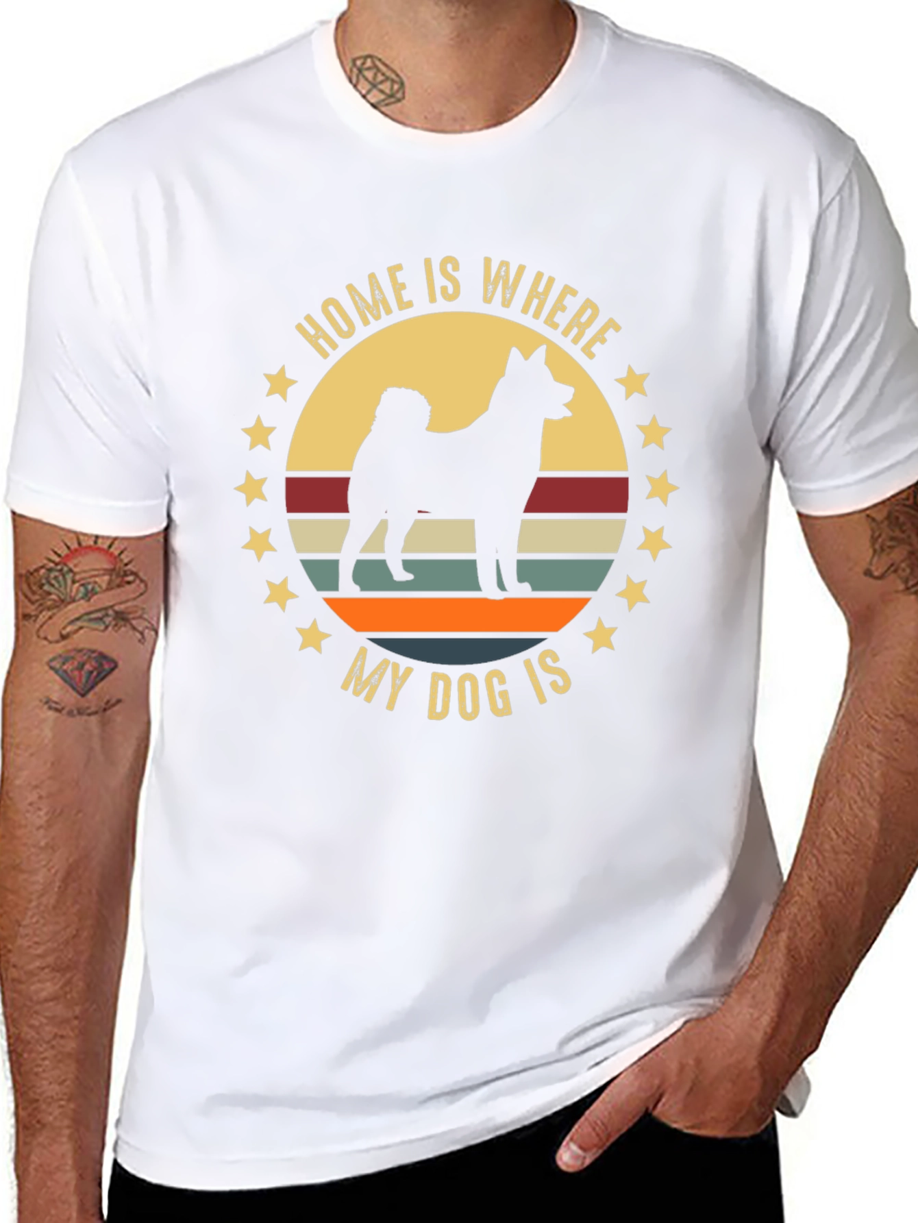 Home Is Where My Dog Is T-Shirt
