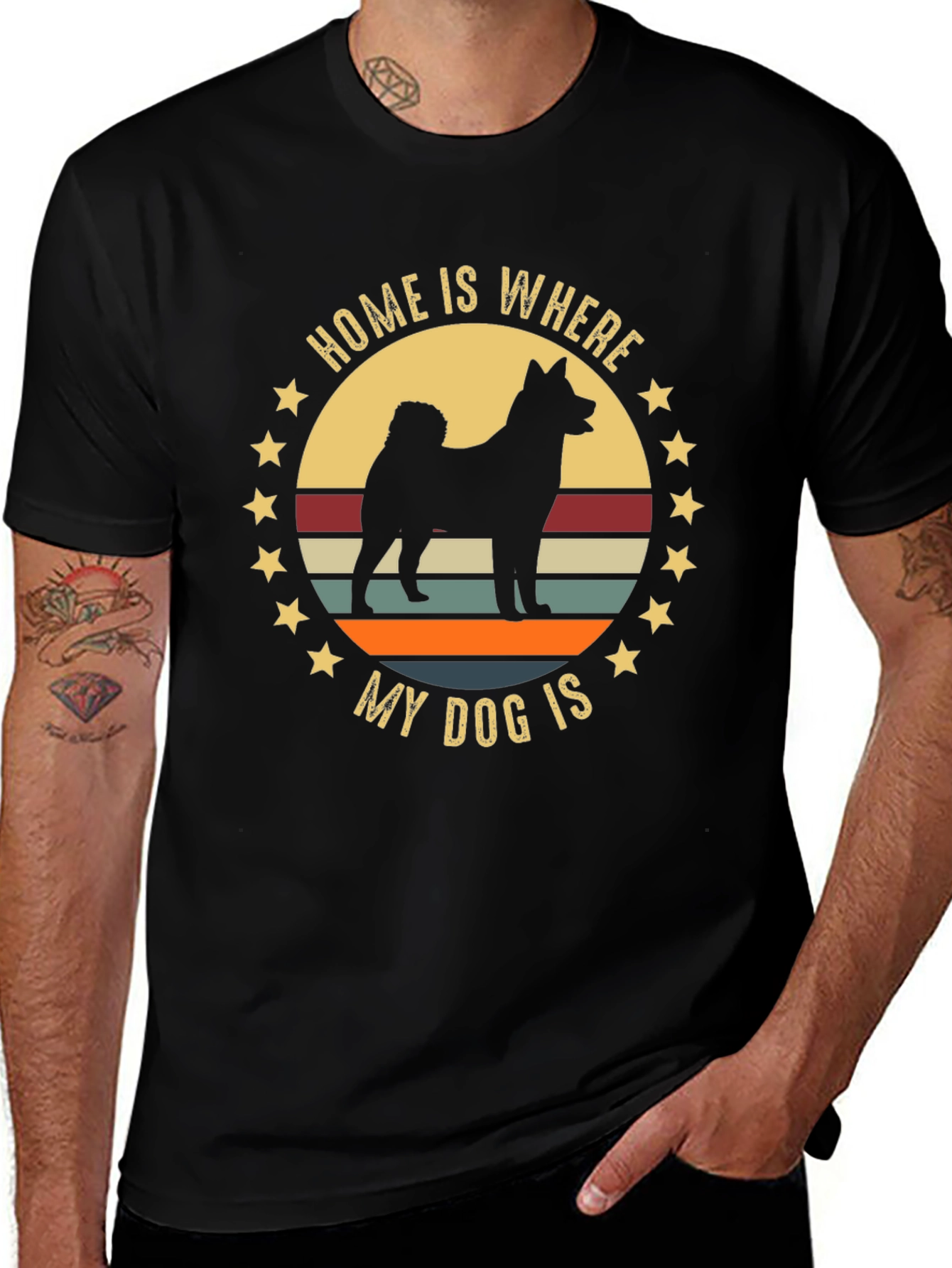 Home Is Where My Dog Is T-Shirt