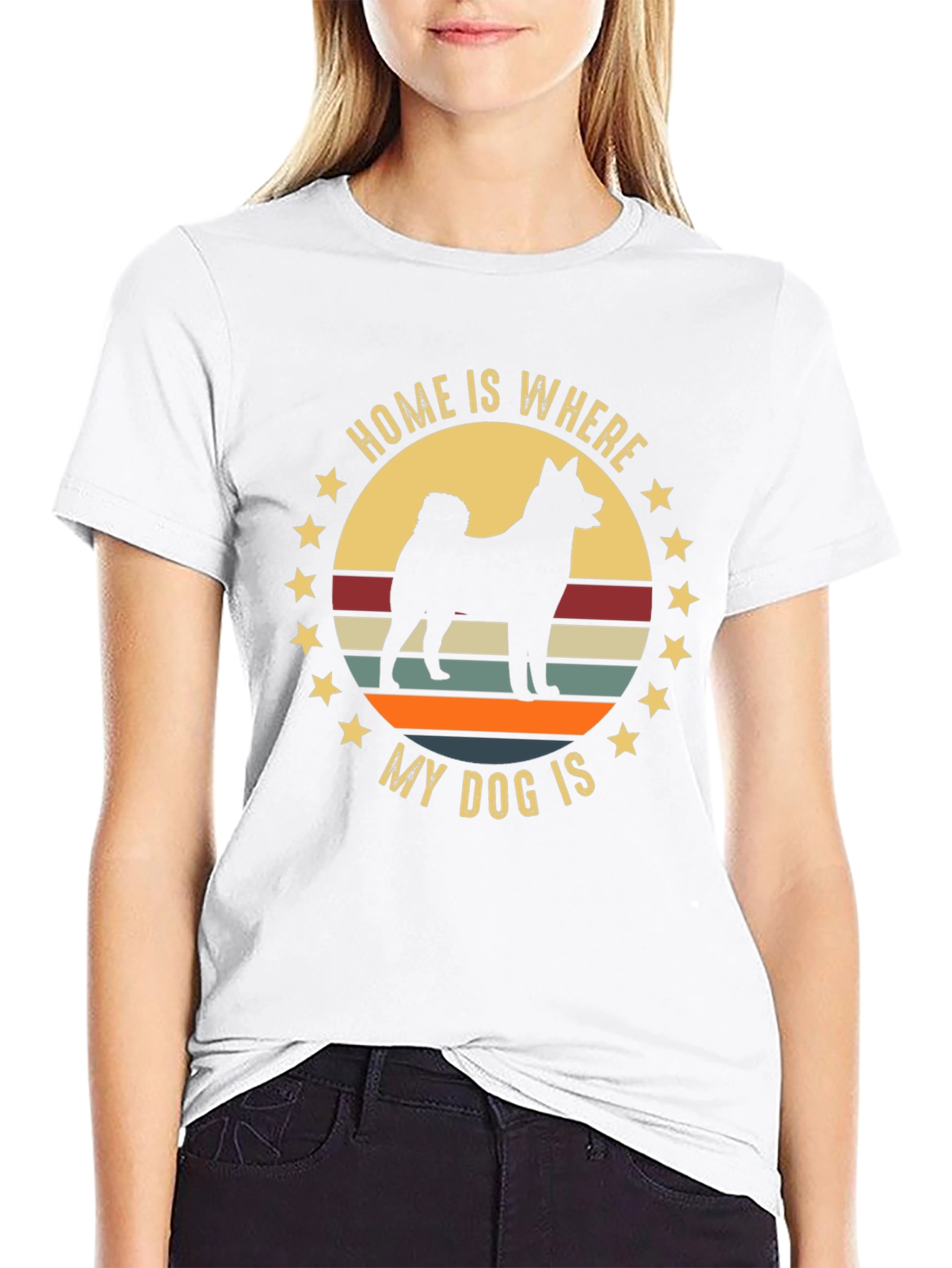 Home Is Where My Dog Is T-Shirt