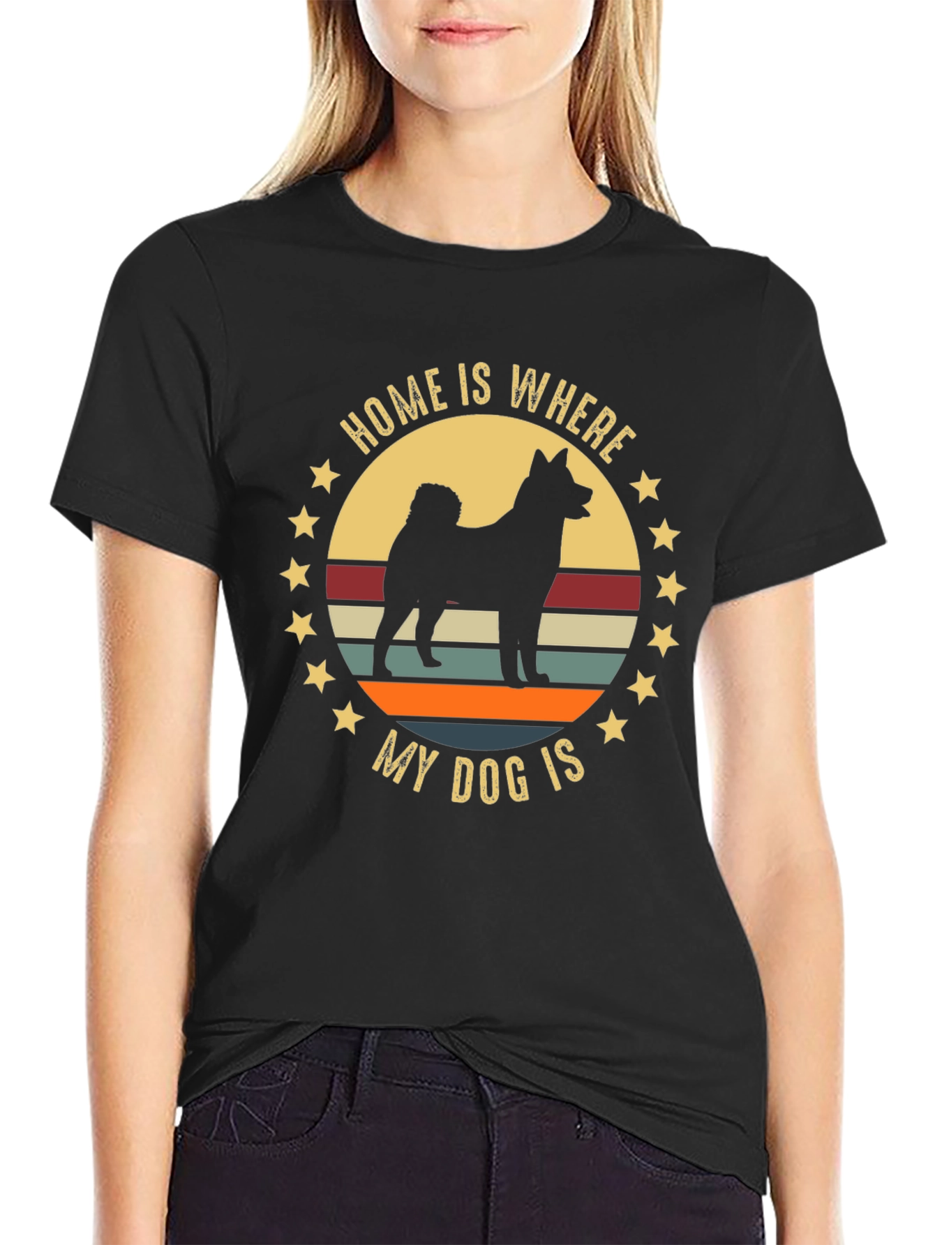 Home Is Where My Dog Is T-Shirt