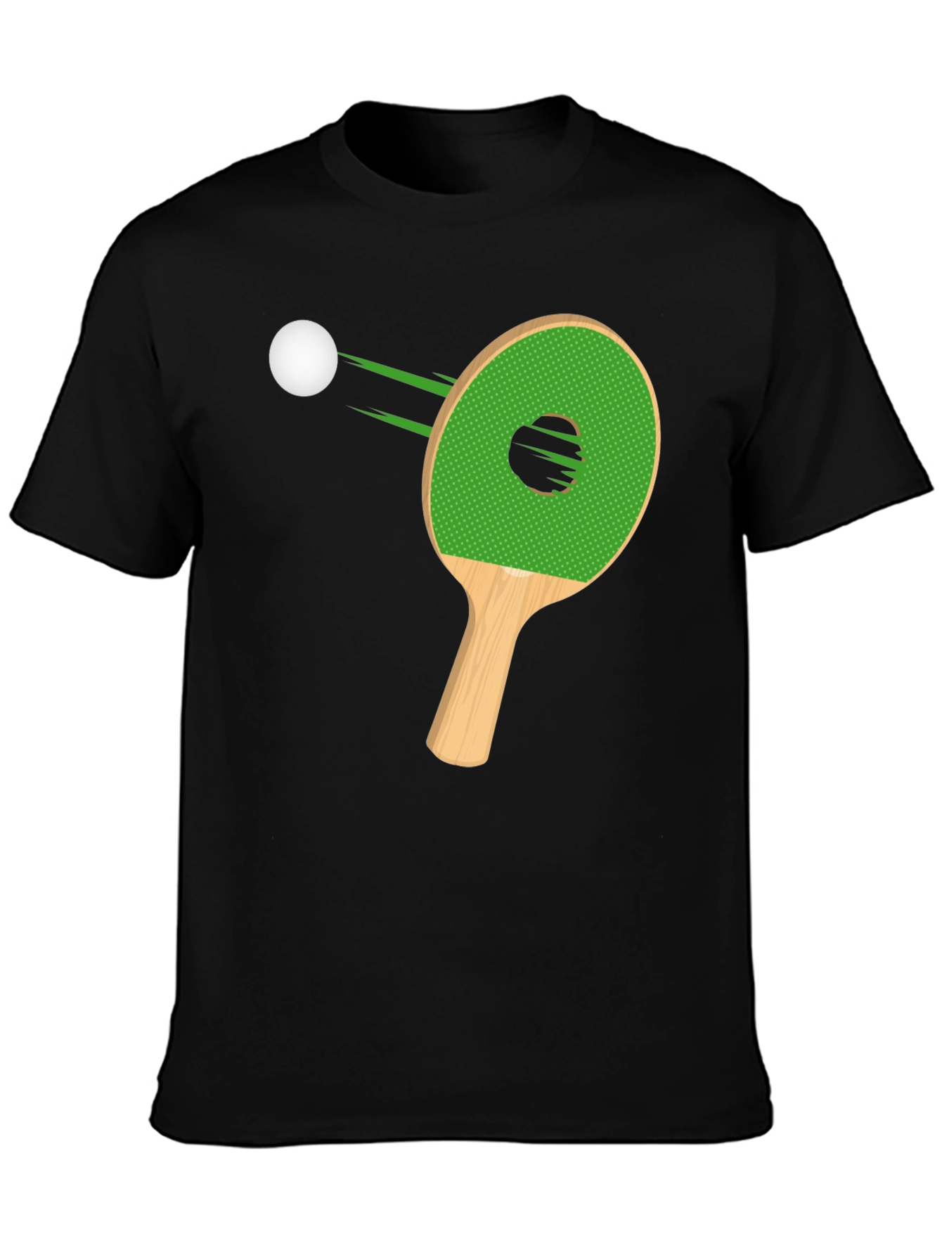 Ping Pong Paddle T-Shirt - Stylish Table Tennis Design