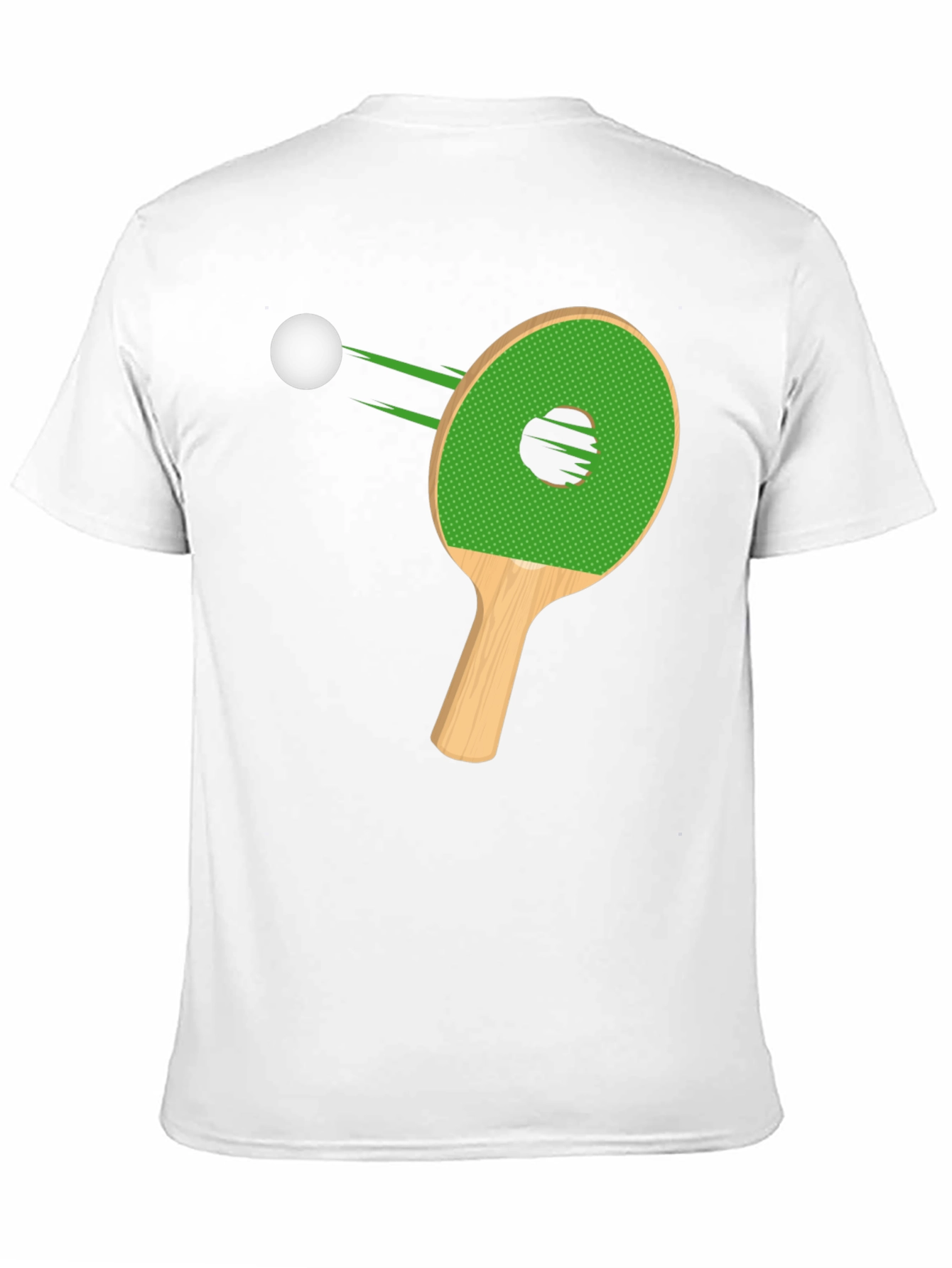 Ping Pong Paddle T-Shirt - Stylish Table Tennis Design