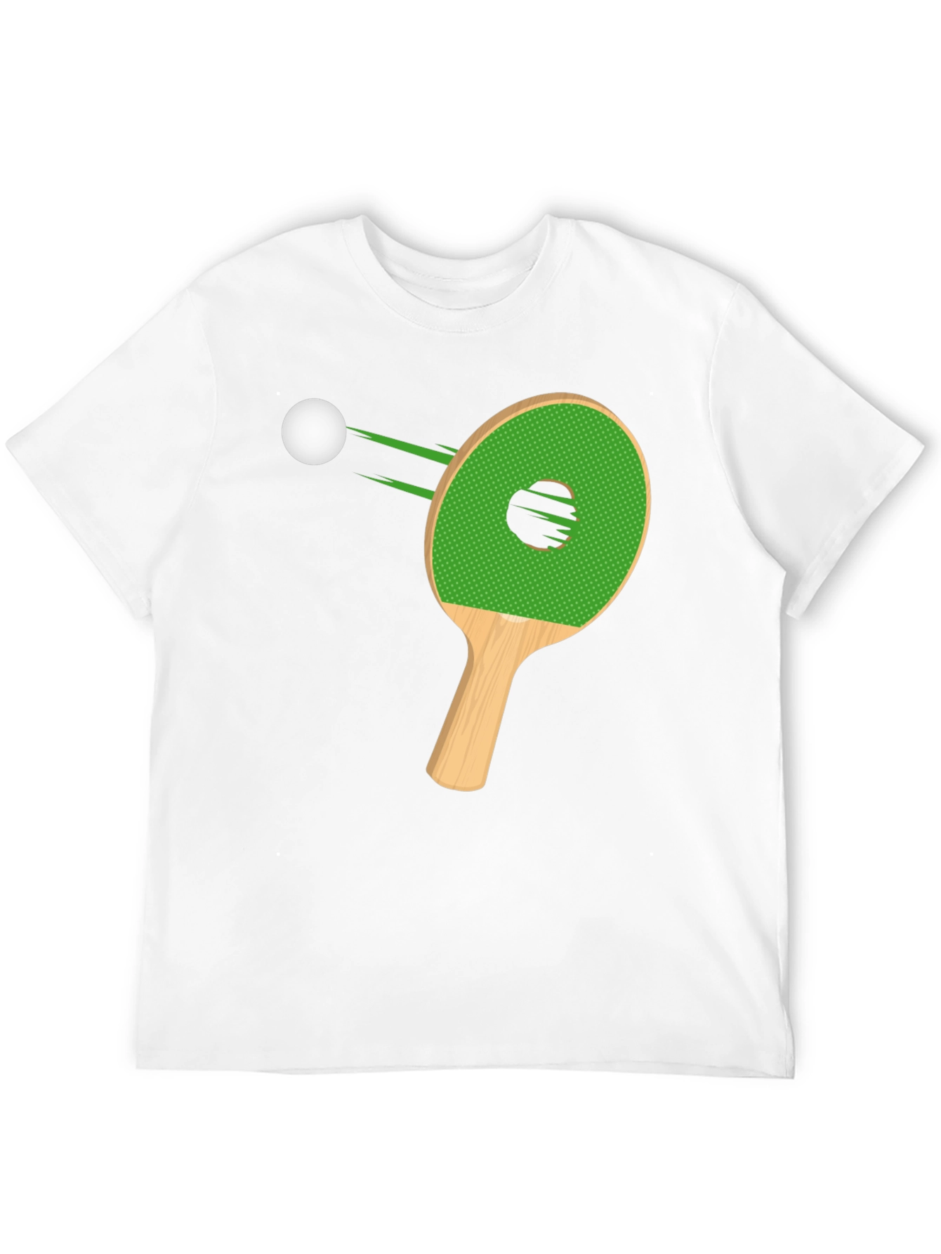 Ping Pong Paddle T-Shirt - Stylish Table Tennis Design