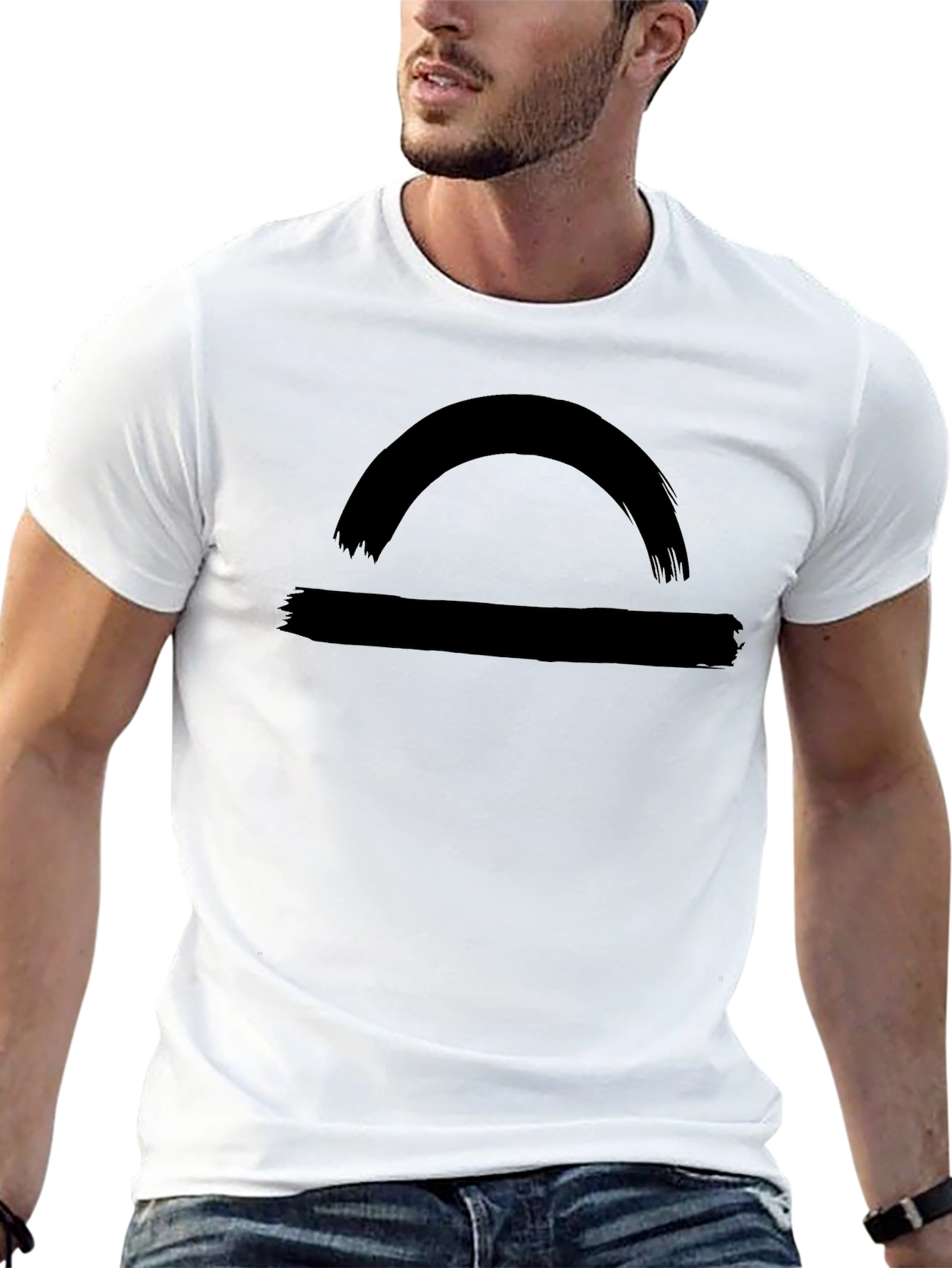 Libra Zodiac Sign Graphic T-Shirt