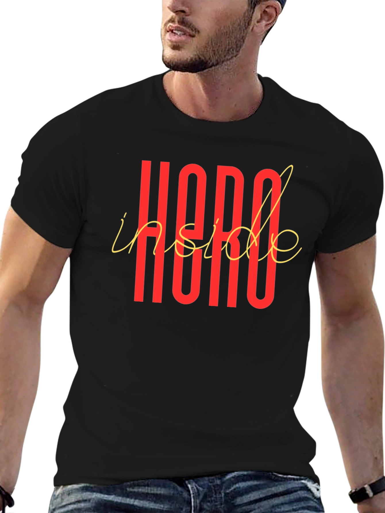 HODL Inside Bitcoin Crypto Black Graphic Tee