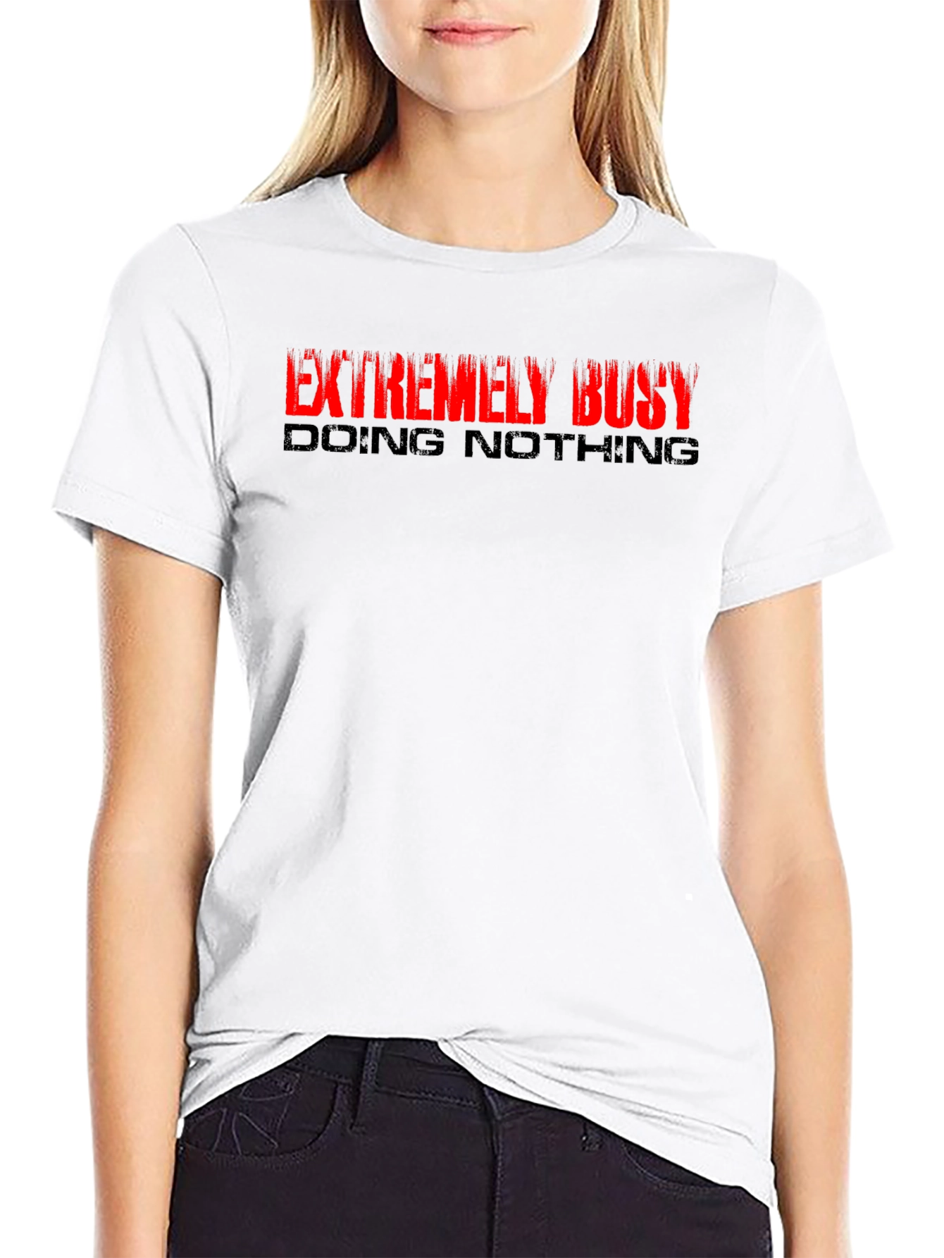 Extremely Busy T-Shirt - Soft Cotton Blend