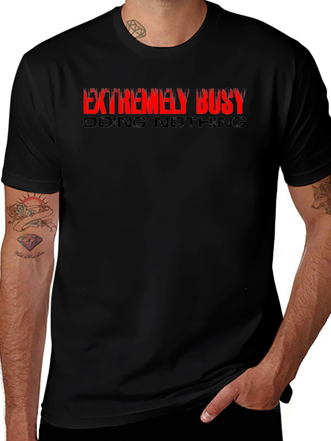 Extremely Busy T-Shirt - Soft Cotton Blend
