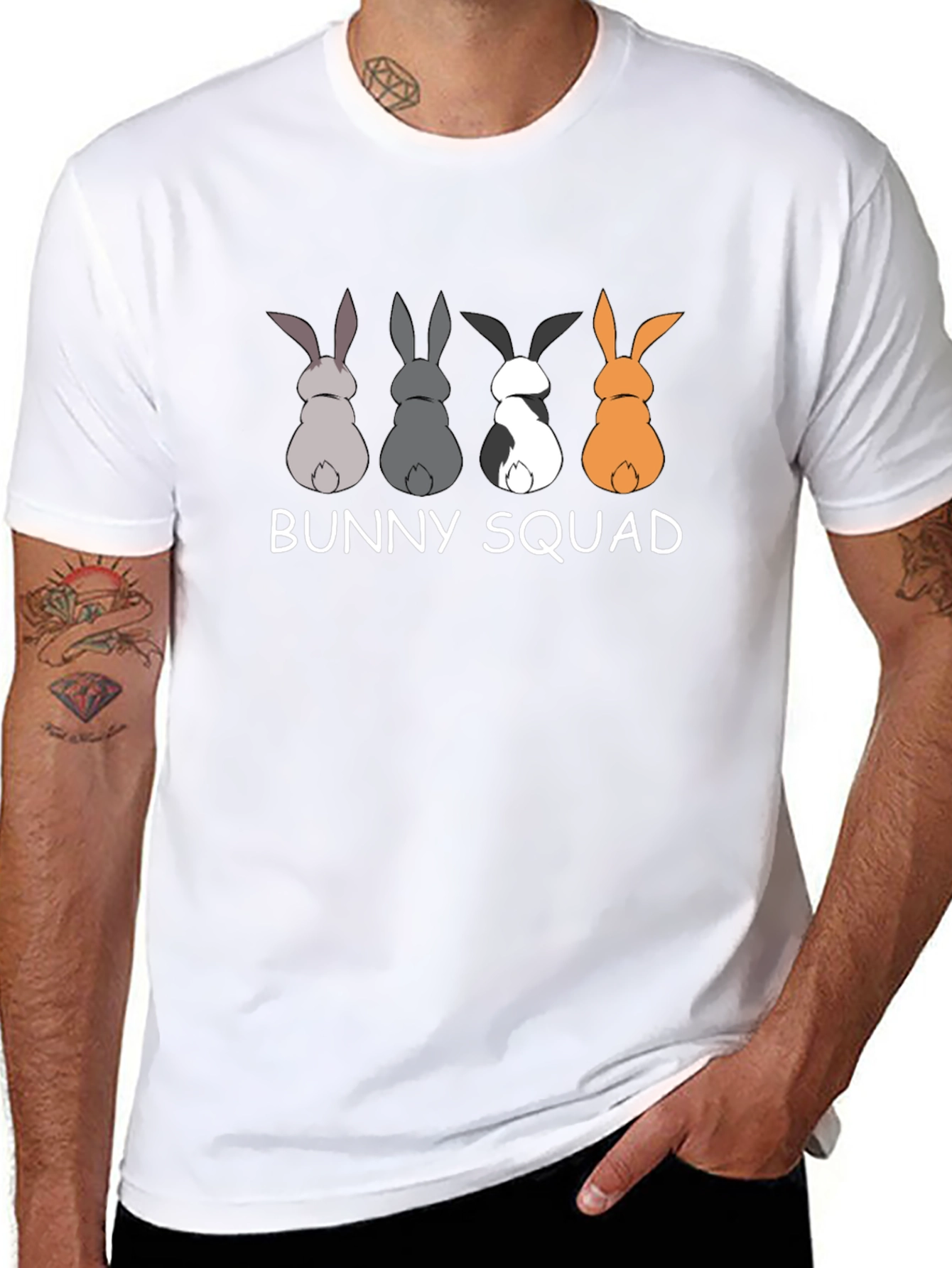 Bunny Squad Graphic T-Shirt
