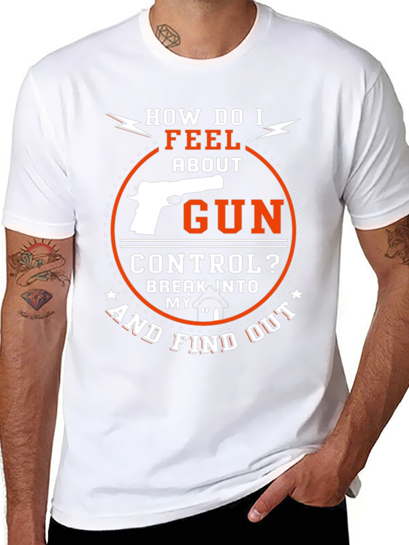 How Do I Feel About Gun Control T-Shirt